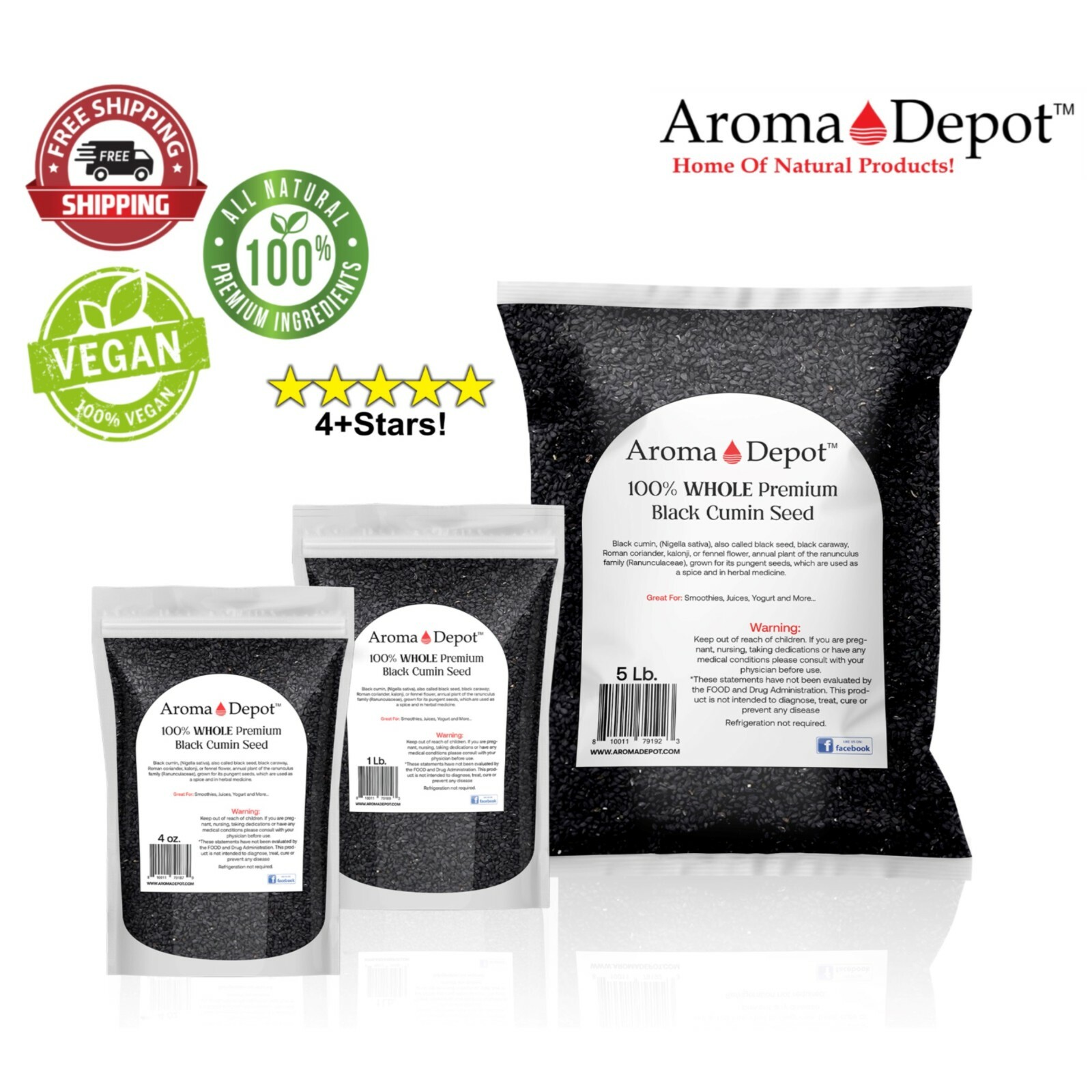 Black Cumin Seed NIGELLA SATIVA Black Seed Raw  Semilla de Comino Negro