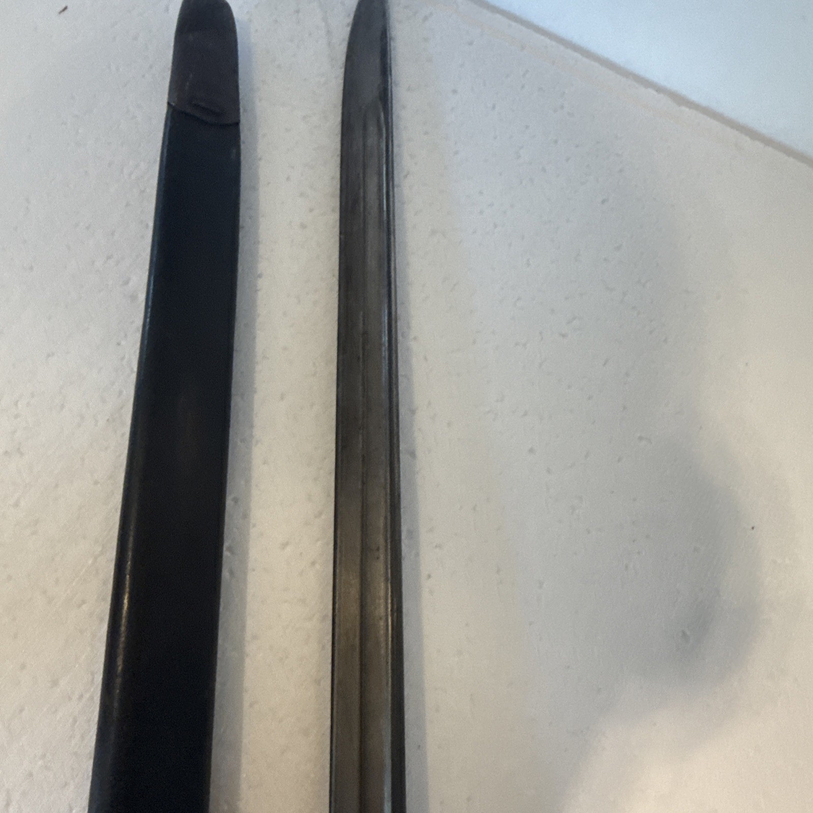 #13-8 WWI P1907 BRITISH SANDERSON ENFIELD RIFLE BAYONET 1917 SCABBARD 1907