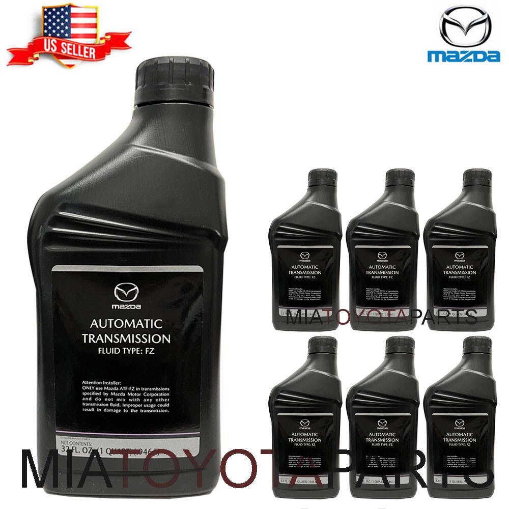 6 Quarts Genuine Mazda ATF Type FZ 0000-FZ-113E-01 Automatic Transmission Fluid
