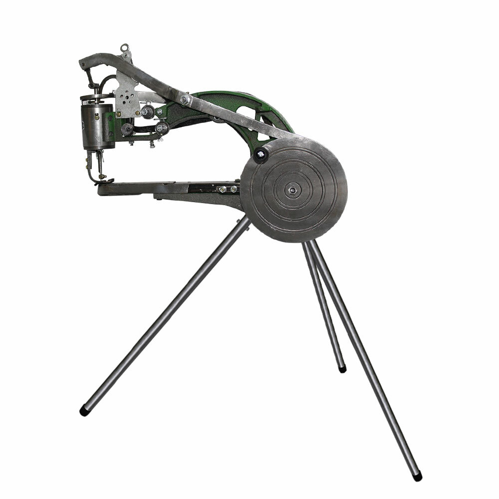 Hand Cobbler Shoe Repair Sewing Machine Dual Leather Cloth Cotton Nylon Thread