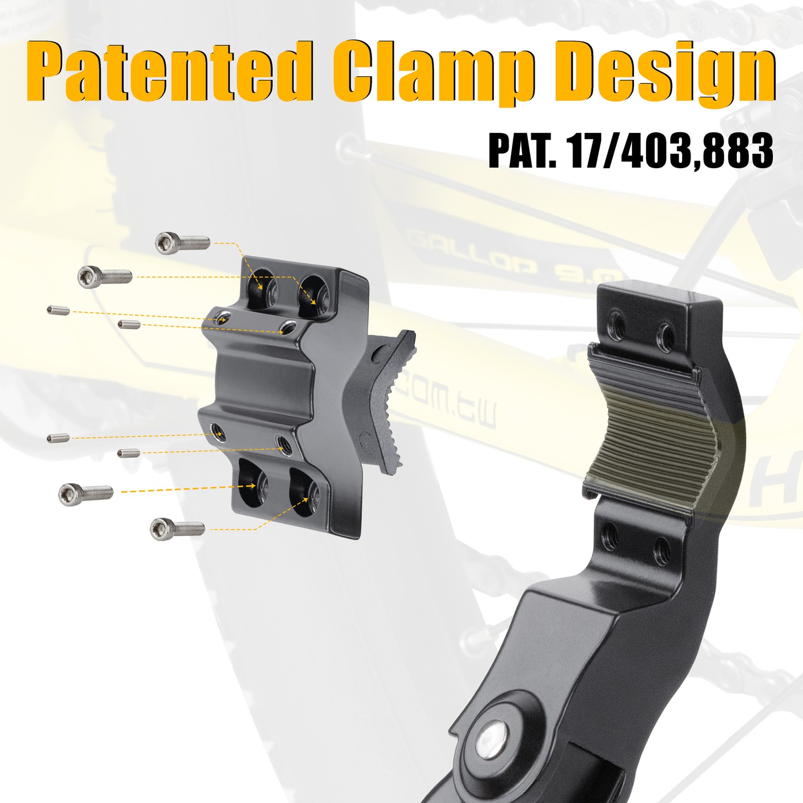 CD Adjustable Bike Kickstand for MTB & 700C Road Hybrid Bikes Kids Bikes