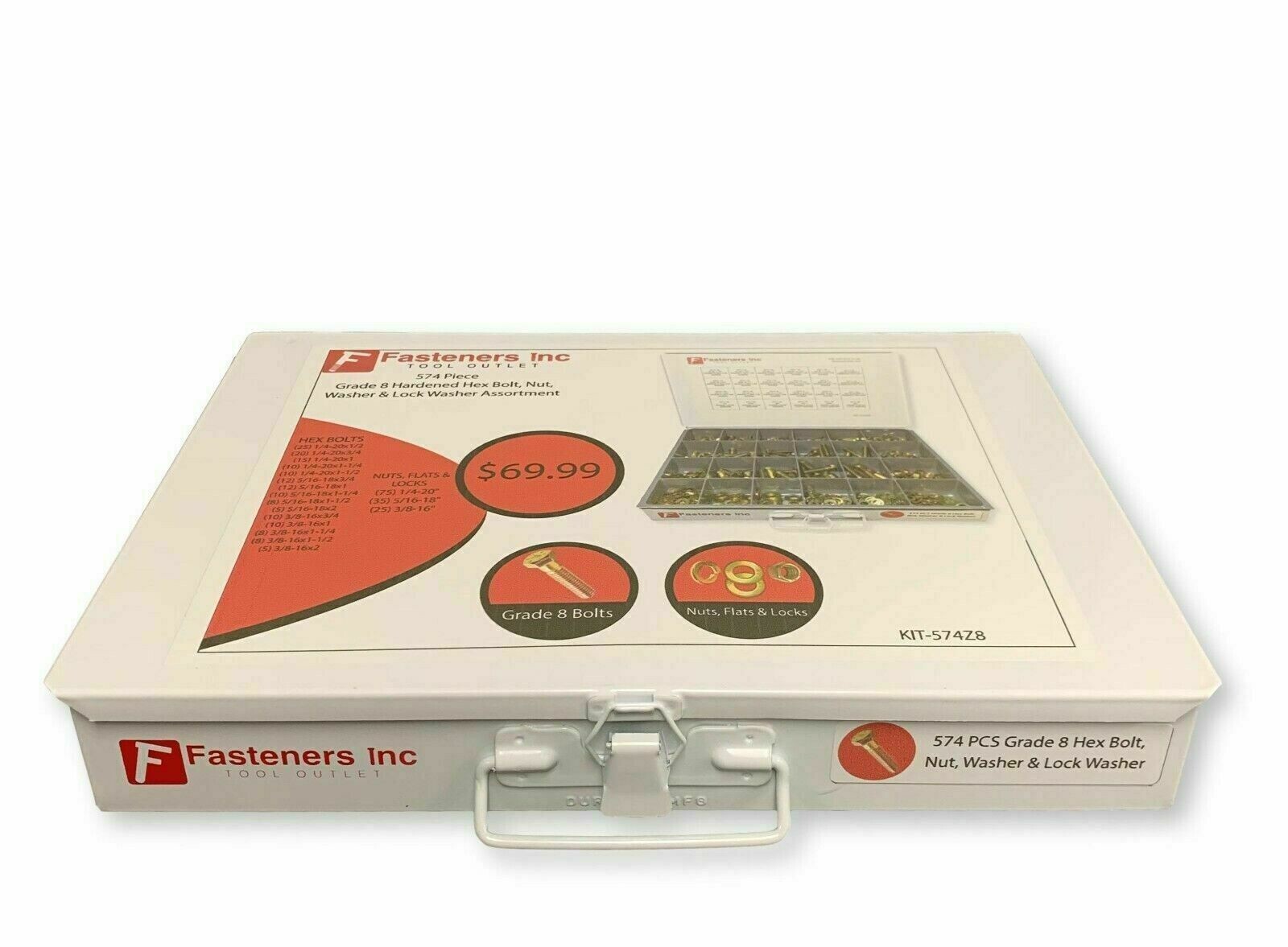 5/8-11 Hex Bolt Yellow Zinc Plated Grade 8 Cap Screw Coarse Thread(All Size&Qtys