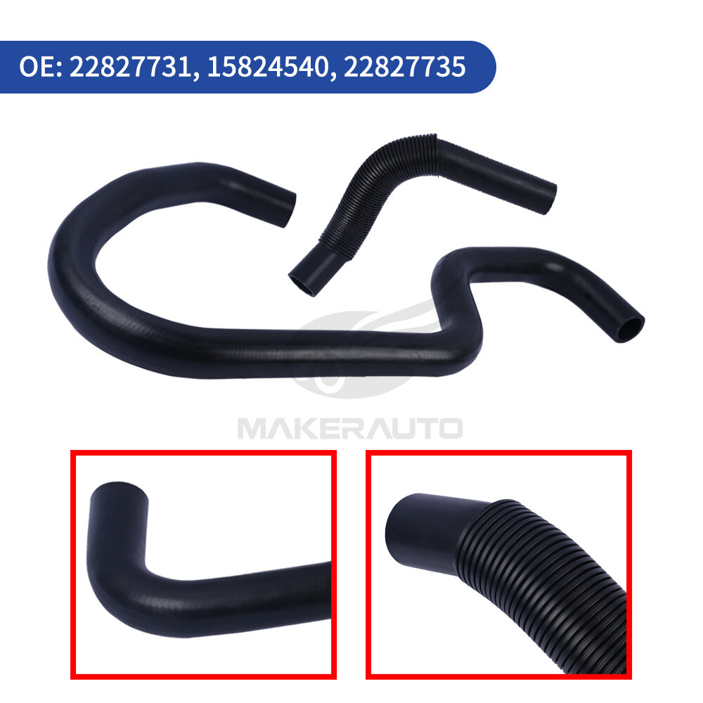 2 x Upper & Lower Radiator Coolant Hose For CHEVROLET SILVERADO 1500 1999-06