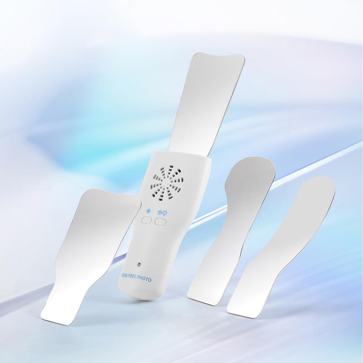 Dental Occlusal Mirror Fog Free Orthodontic LED Intra Oral Photo System 4 Mirror