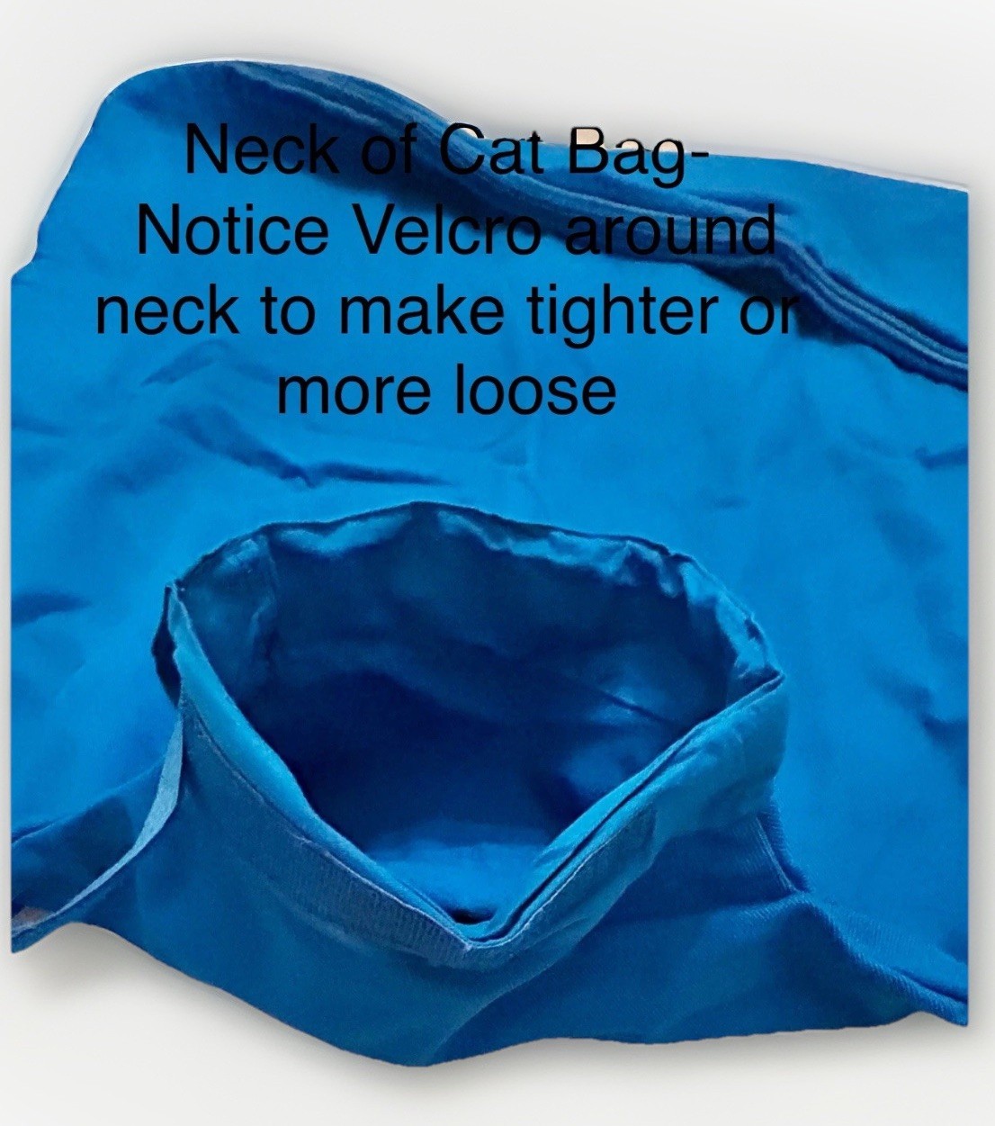 Cat-In-The-Bag Cozy Comfort Sack Bag Carrier Blue L-XL NWOT