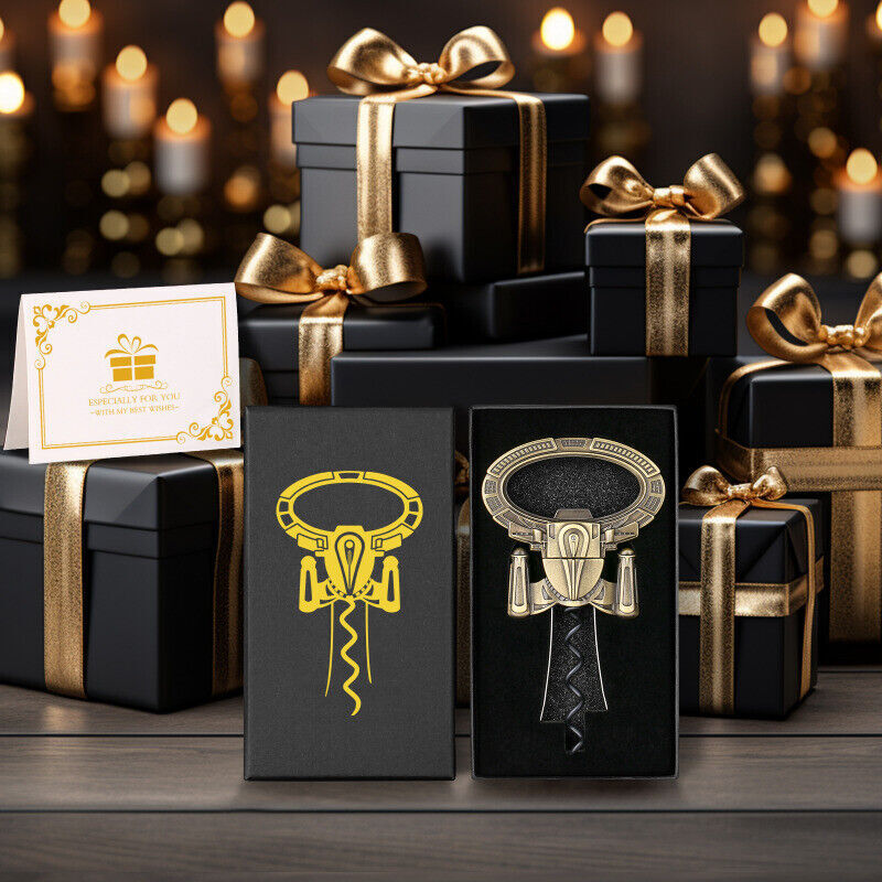 Ah-So Old Wine Opener Two-Prong Cork Puller Remover Multifunction Beer Corkscrew