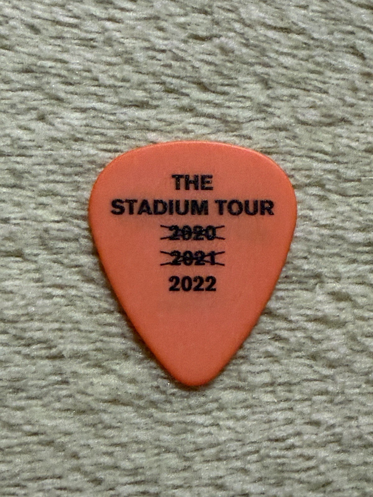 Poison “Bret Michaels” 2022 Stadium Tour Guitar Pick-Rare