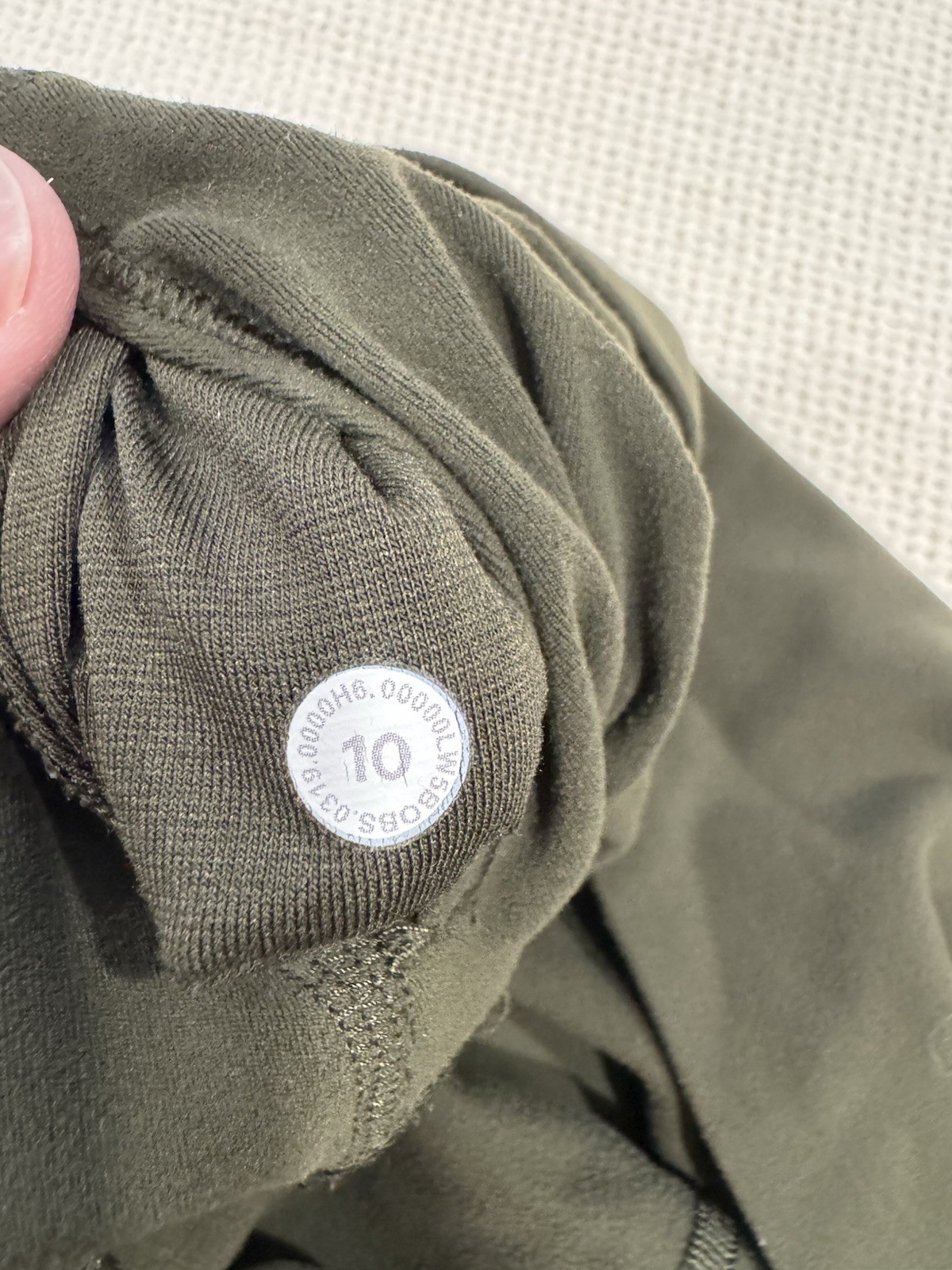 Lululemon Align Yoga Pants 28" LW5BOBS Olive Green Women’s 10 Athletic Workout