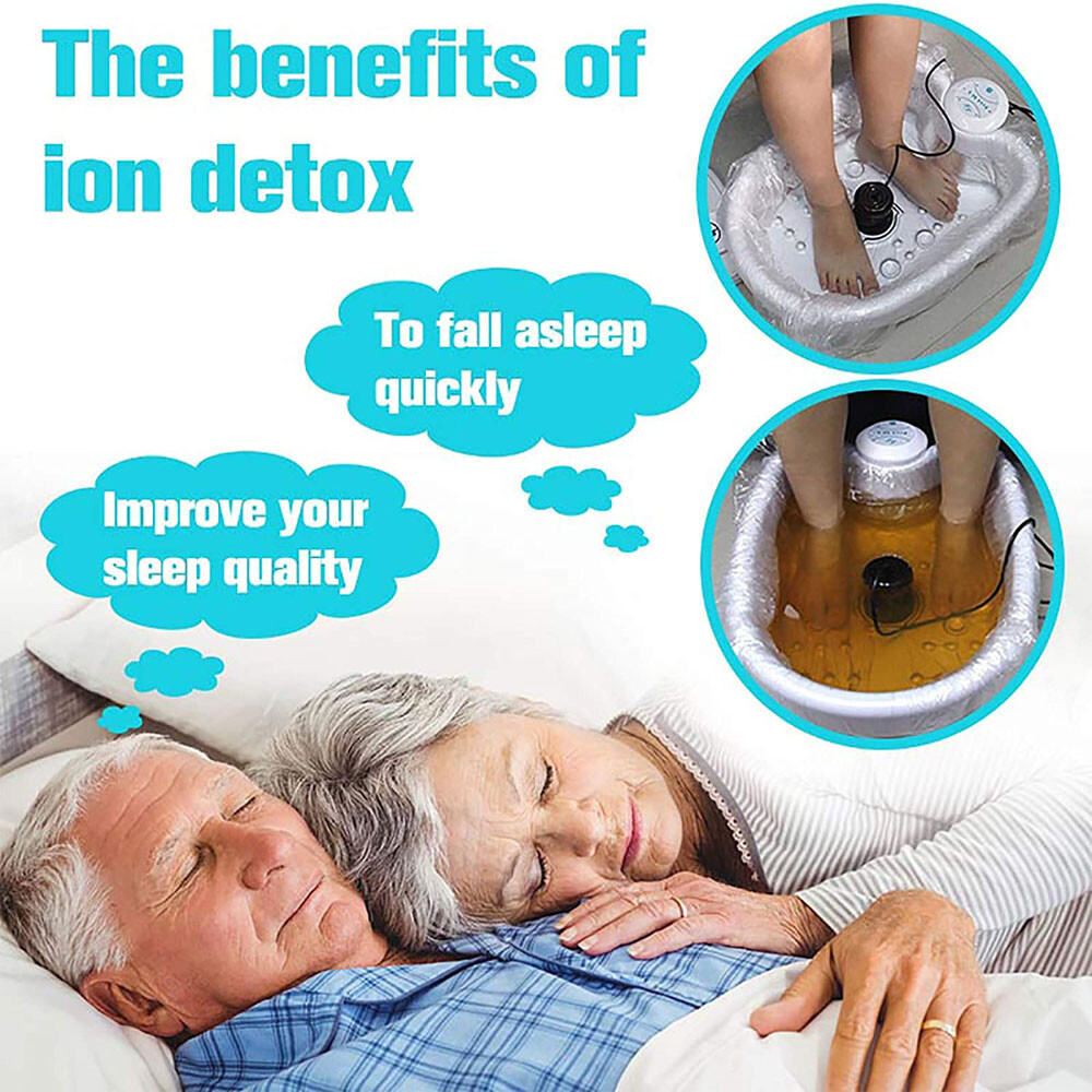 10 Arrays Ionic Ion pure Detox Aqua Cleanse Cell Ion Foot Spa Bath Array Machine