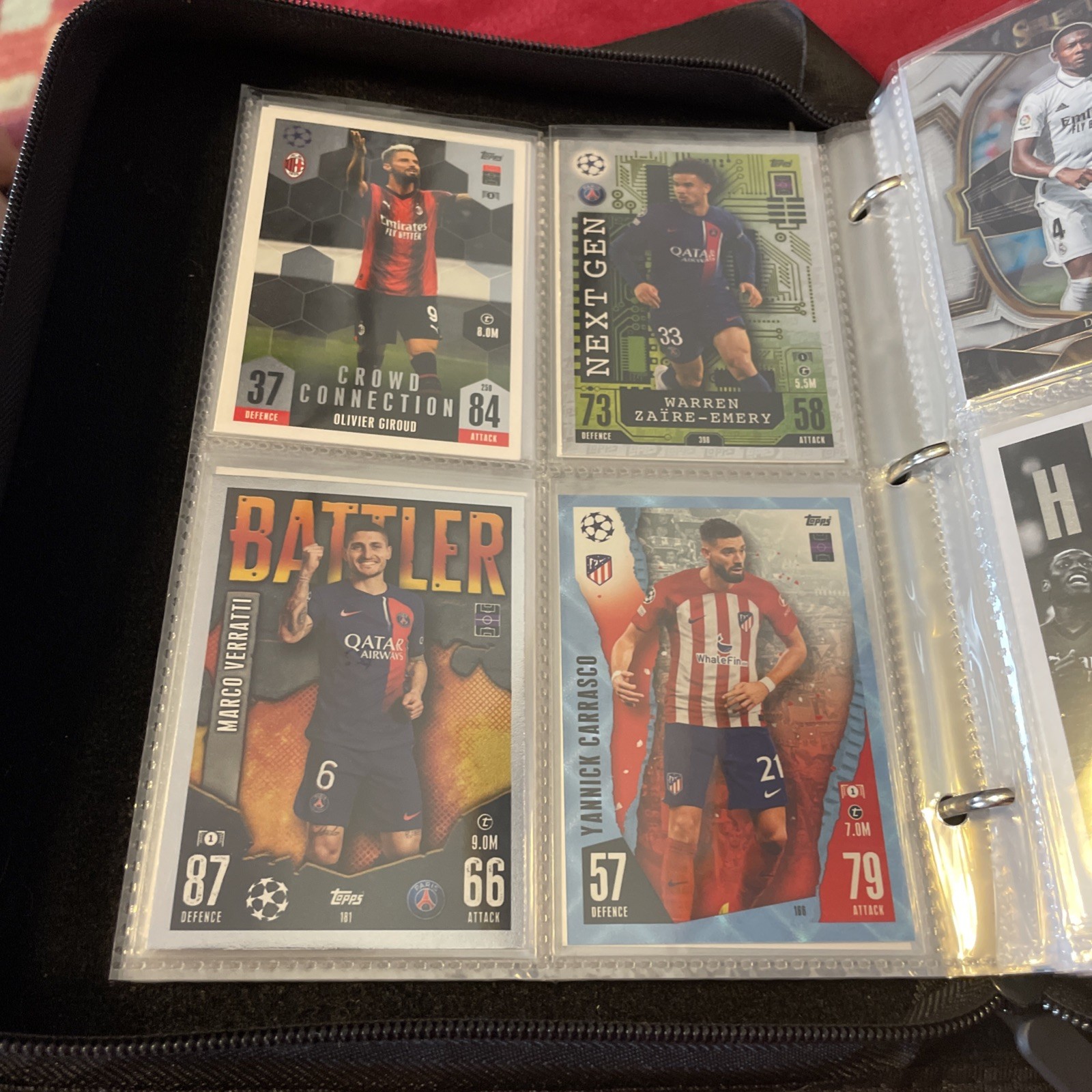 Huge Binder Full Of Soccer Cards! Panini, Topps, Many Holos And Special Cards!