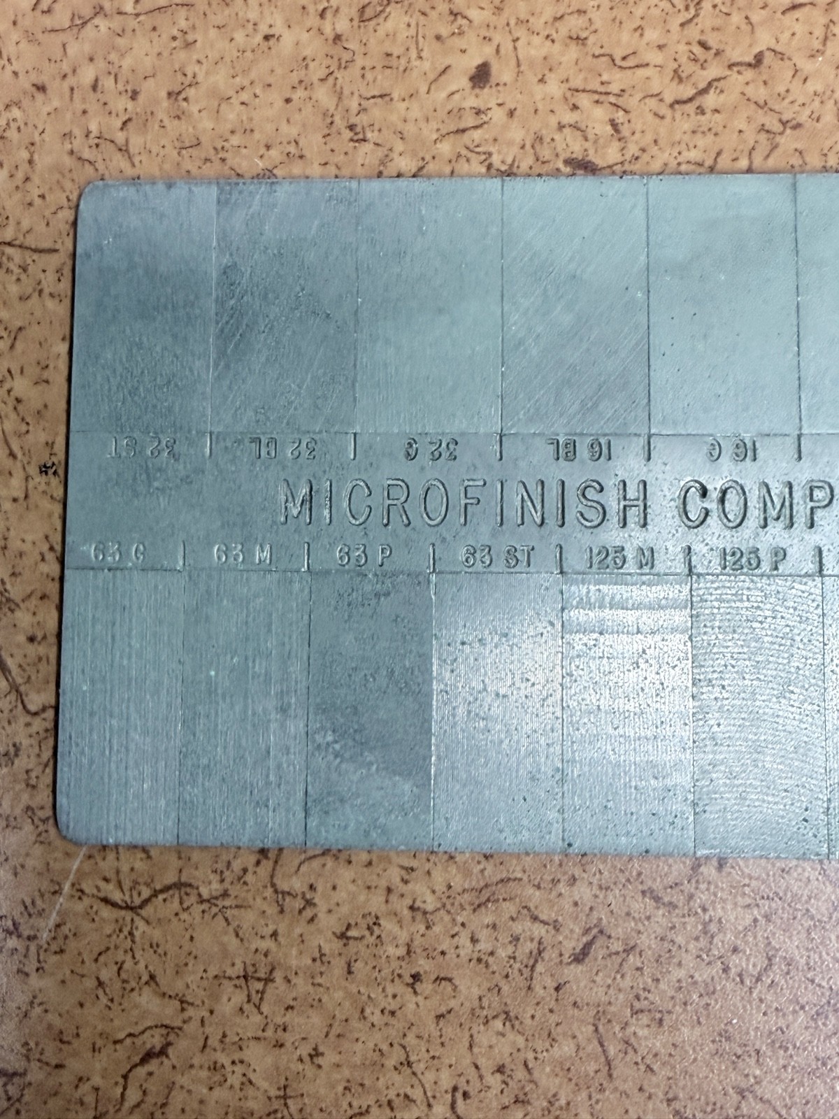 Vintage Montgomery Tools Microfinish Comparator-CAT No. S-22