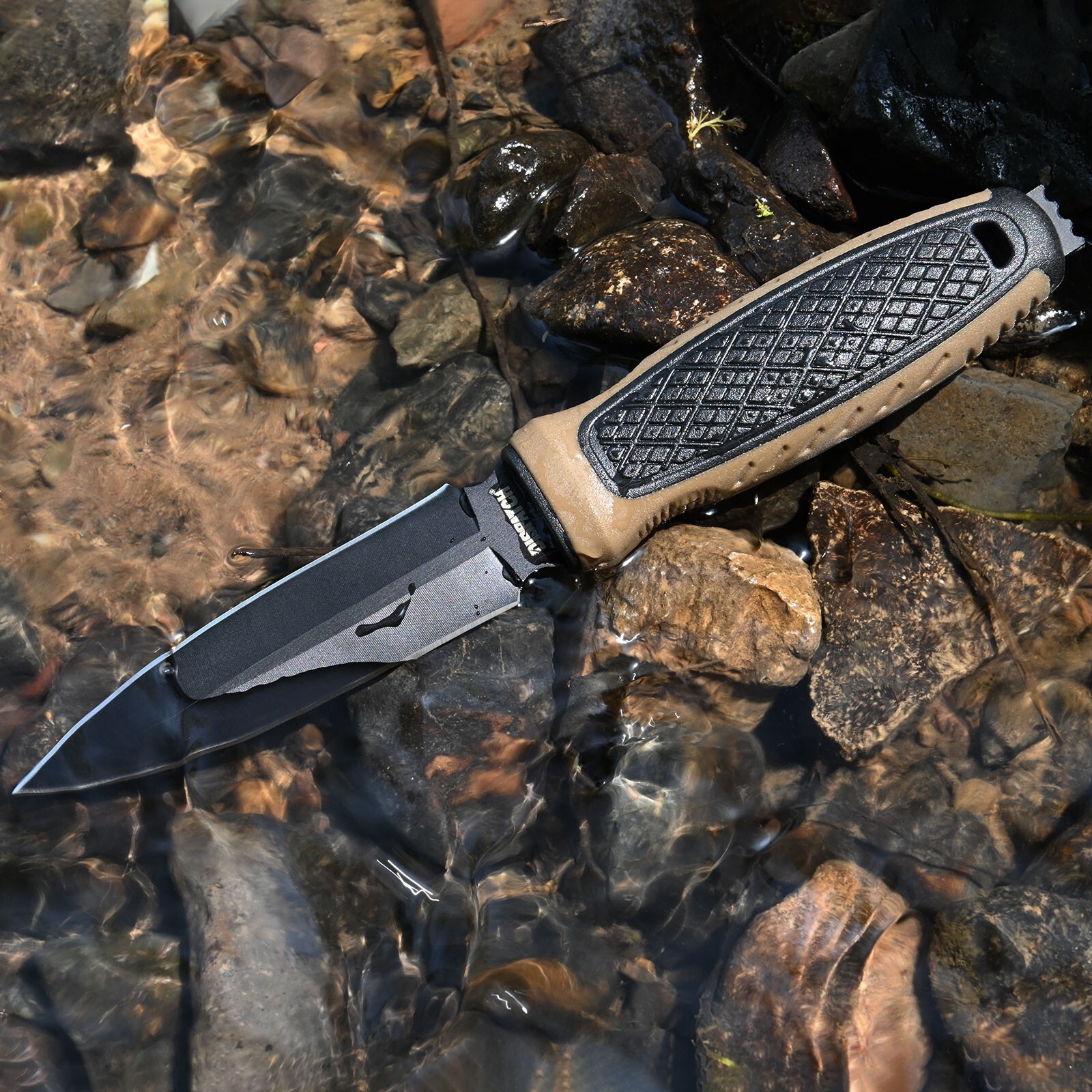 8.7" Double Edge Blade Dagger Fixed Blade Knives with Sheath Self-Defense Knife