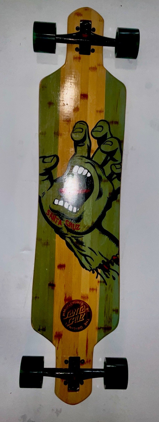 Santa Cruz Skateboard Drop Thru Longboard 41 Inch Complete Never Ridden