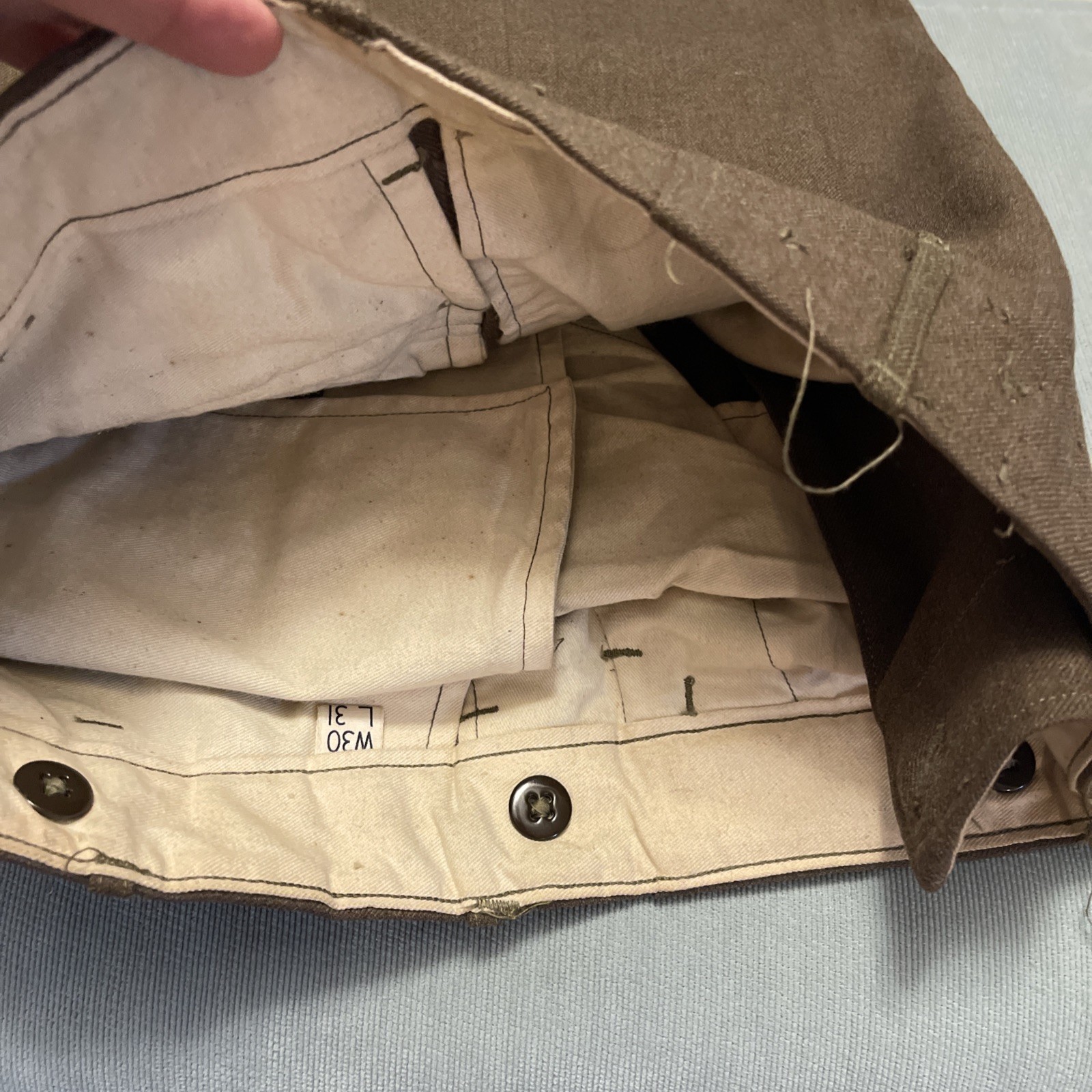 WWII US ARMY Original 11th Airborne Division – IKE JACKET, PANTS Set Size 36 R