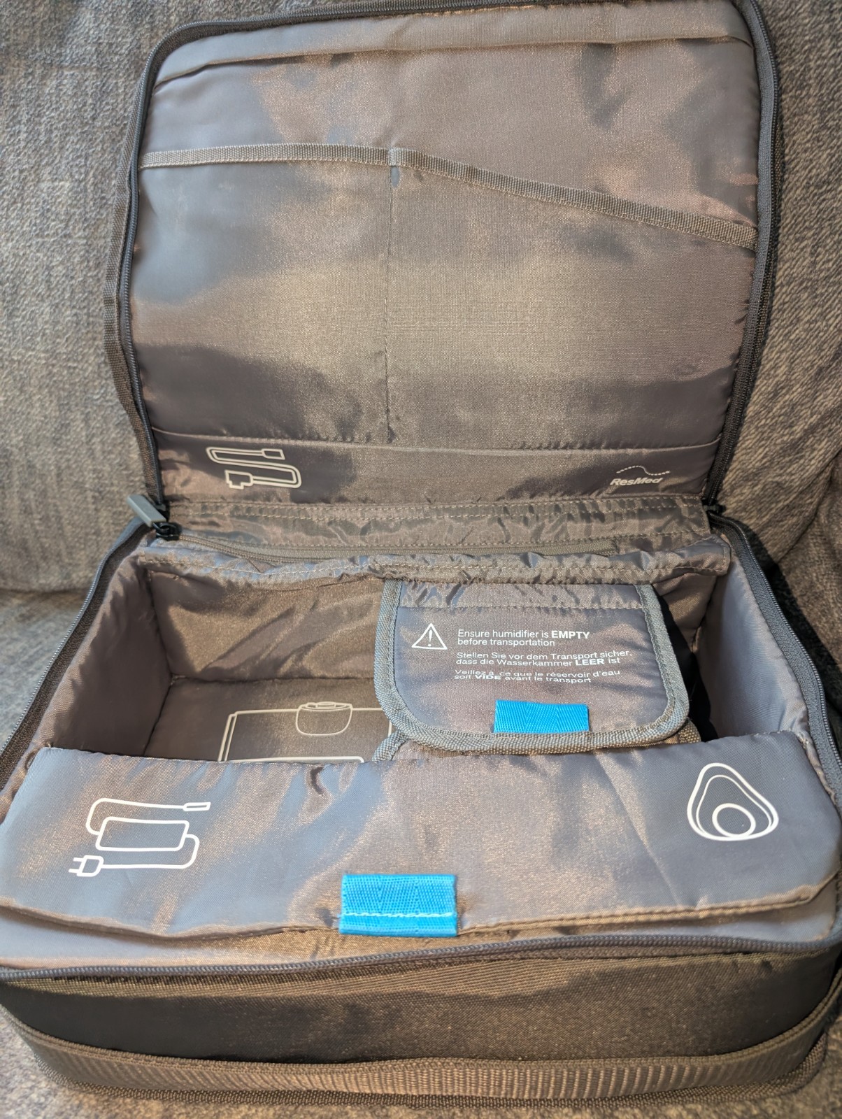 ResMed AirSense 10 CPAP Travel Carry Case OEM Shoulder Bag! Free Shipping!