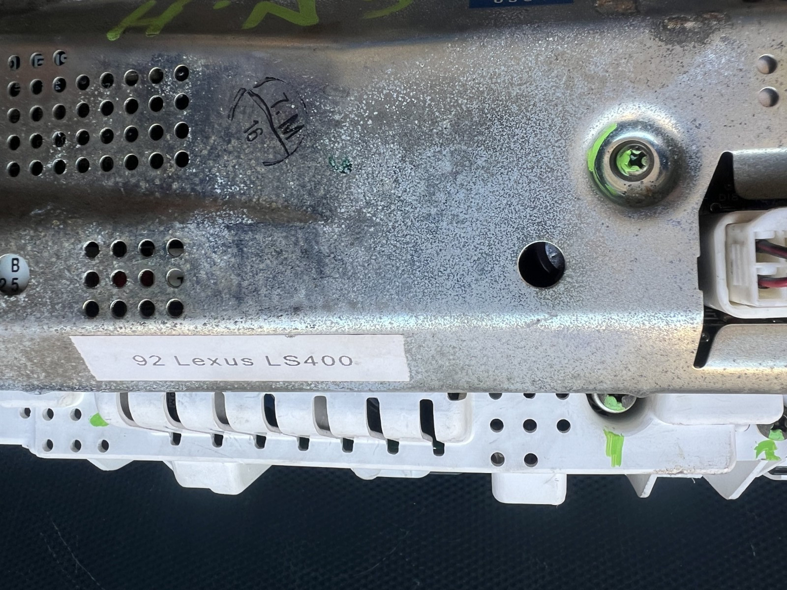 90 91 92 Lexus LS400 Instrument Gauge Speed Cluster 83010-50011 152K OE TESTED