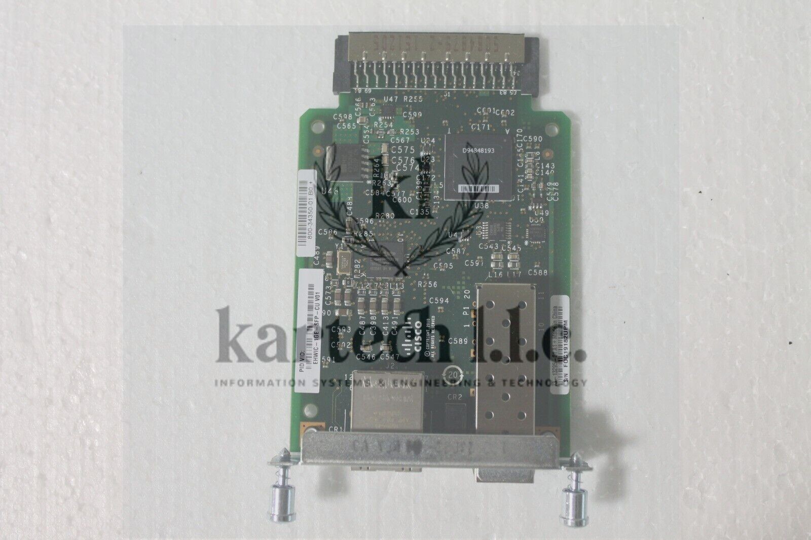 Cisco EHWIC-1GE-SFP-CU 1-Port Gigabit Ethernet Enhanced Network Card