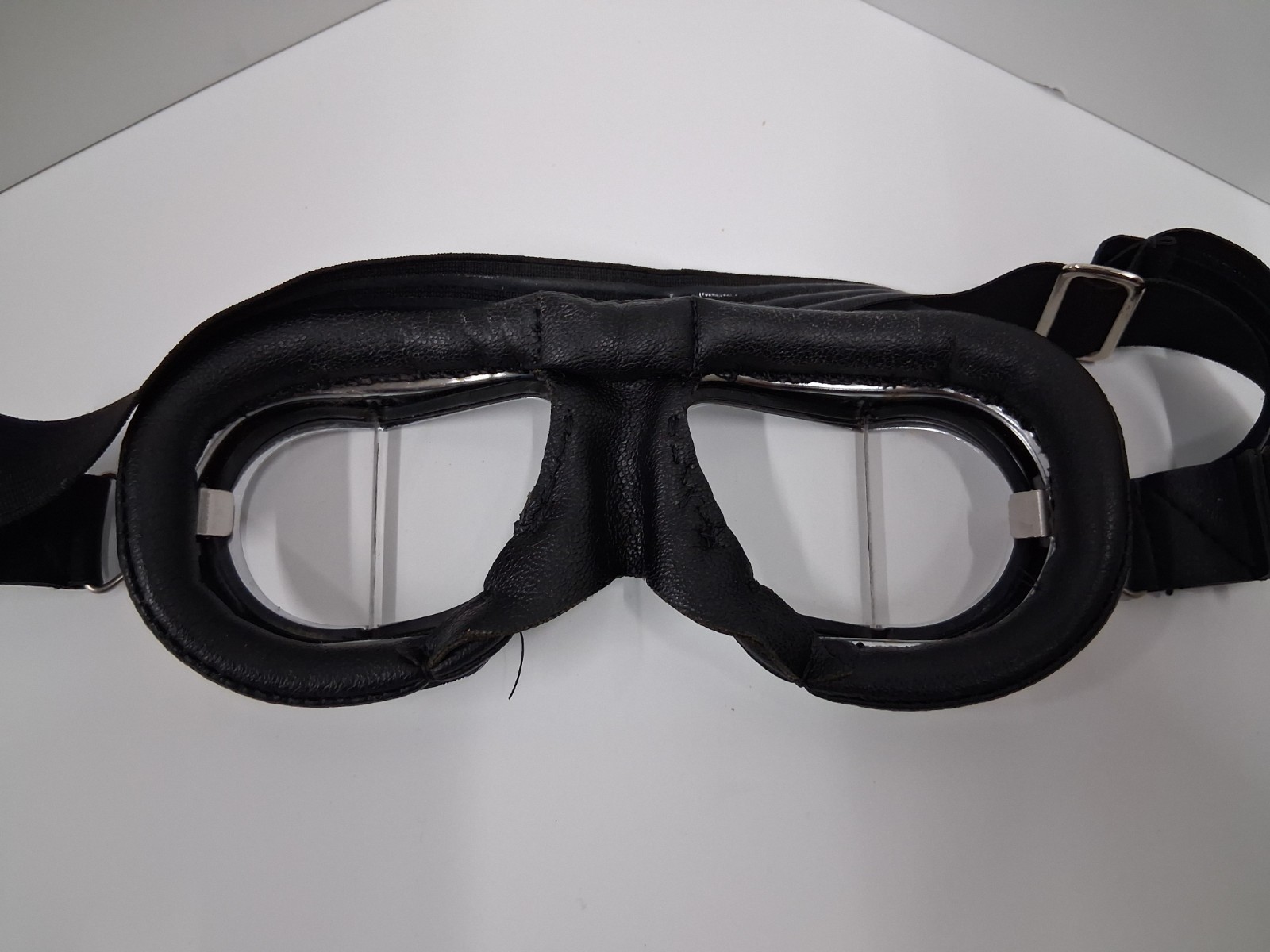 Halcyon Mark 9 Deluxe Motorcycle Goggles Classic Racing Aviation England