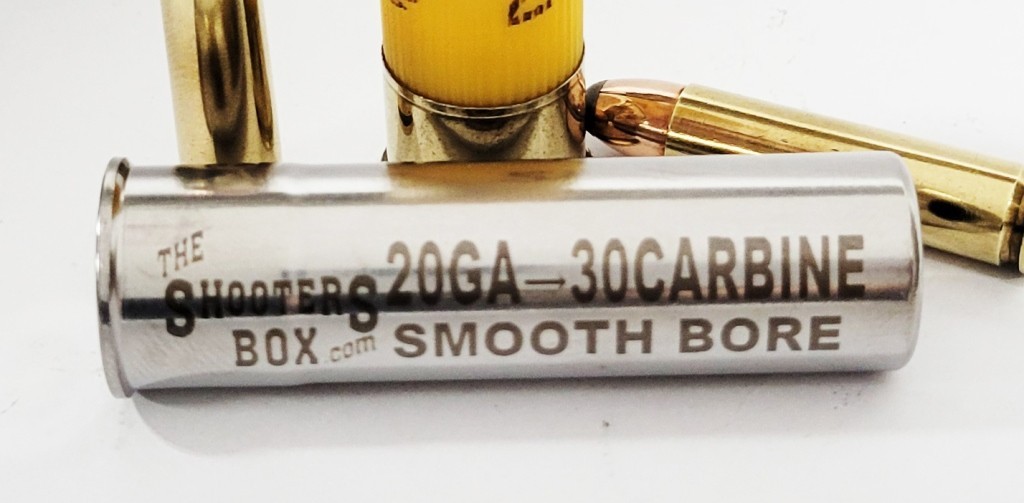 20GA to 30 CARBINE Shotgun Adapter - Chamber Reducer - Stainless - Free Case !!!