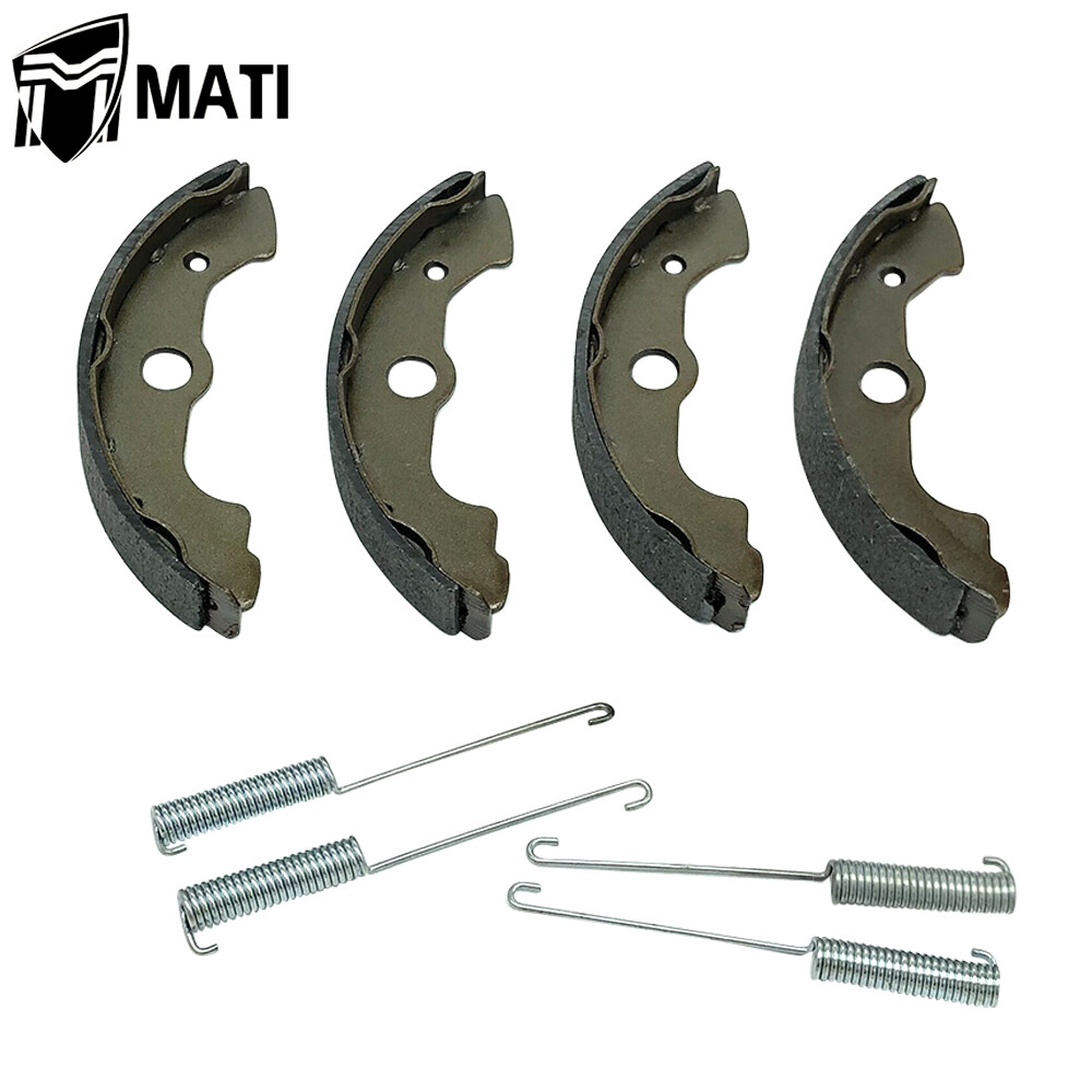 Front Brake Wheel Cylinders w/Shoes Kit for Honda Rancher 350 400 TRX350 TRX400
