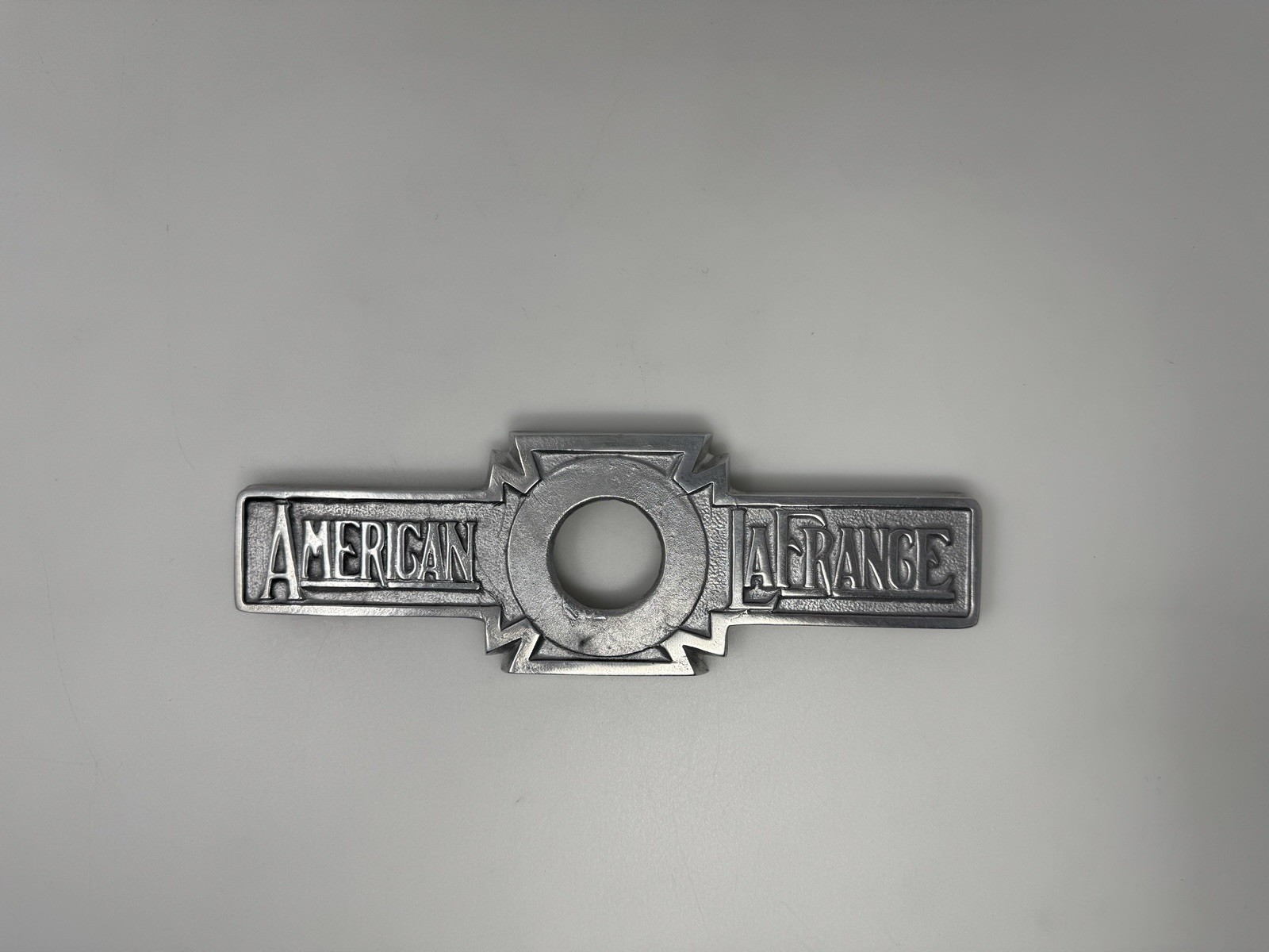 American LaFrance GMC Cosmopolitan Fire Engine Truck Radiator Emblem 1927-31