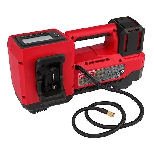 NEW BOX Milwaukee M18 2848-20 Tire Inflator, 2x 5.0 Batteries 18 Volt Tool 18V