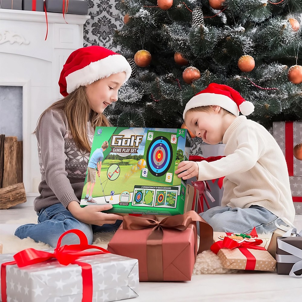 Golf Chipping Game Battle Golf Play Set for Kids Adults Indoor Outdoor Backyard