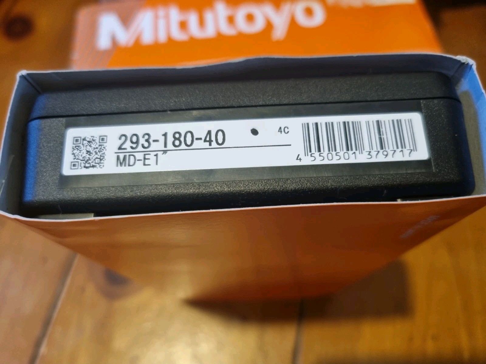 Mitutoyo 293-180-40 Digimatic Micrometer QuantuMike, 0-1”/0-25mm. ORIGINAL