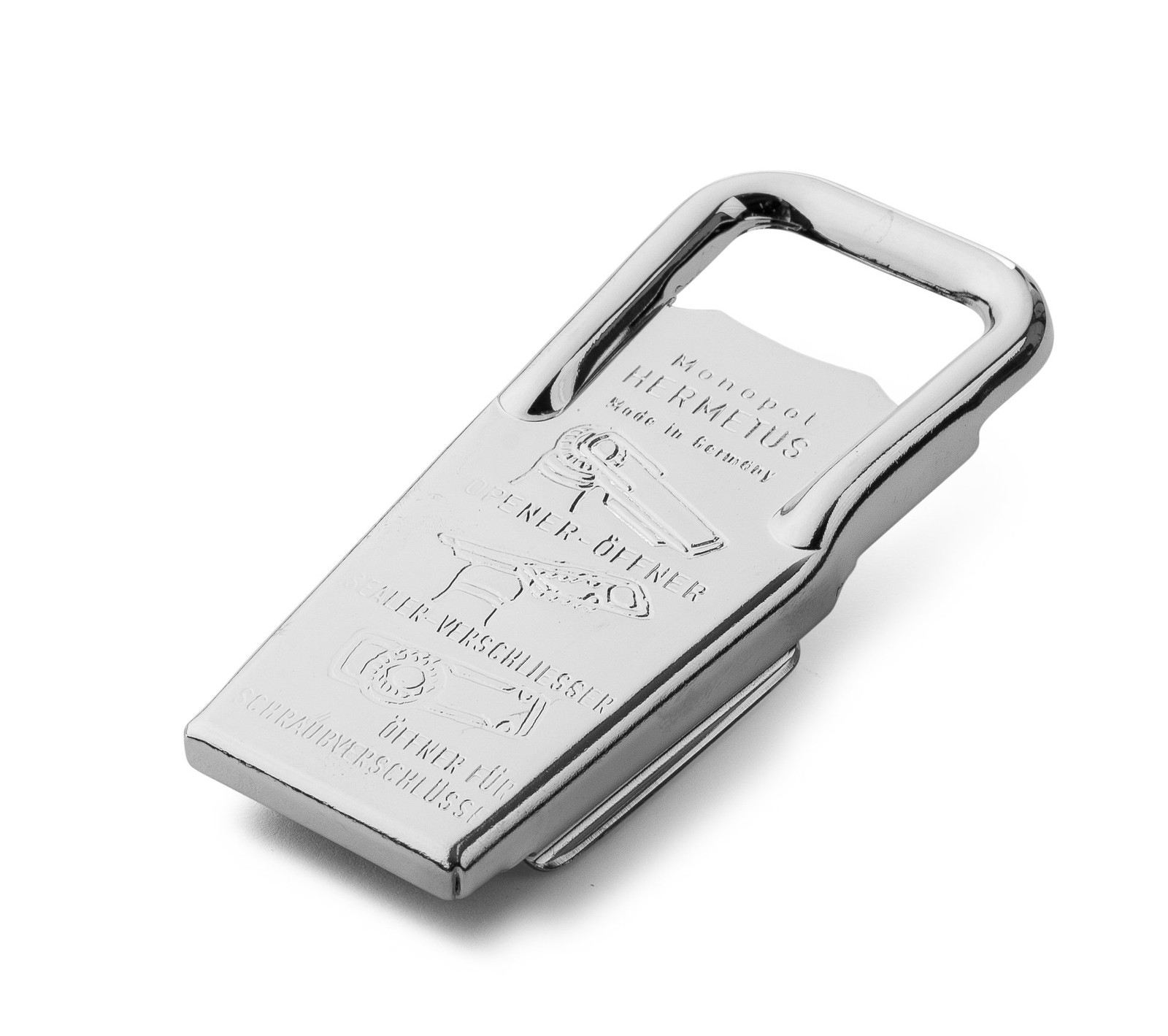 Germany Hermetus Steel 3-in-1 Resealer Beer Bottle Opener