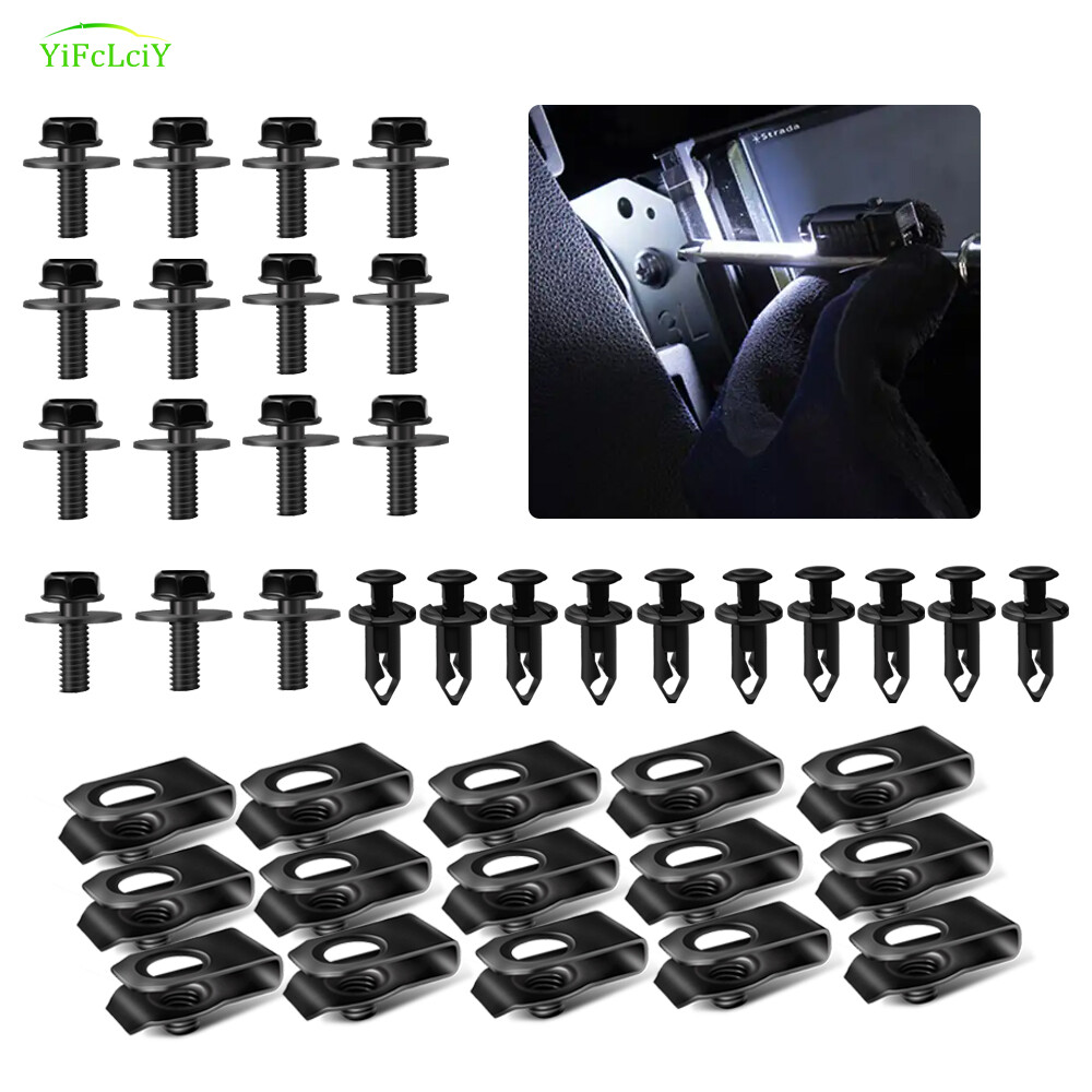 40pcs For Hyundai Elantra Body Bolts Unut Clips Engine Under Cover Splash Shield