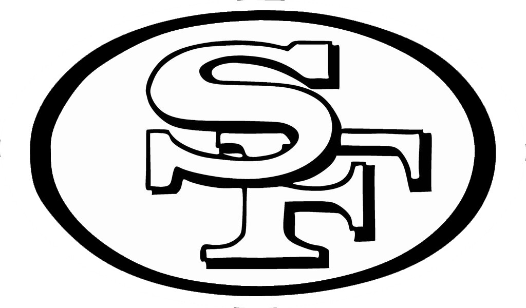 San Francisco Forty Niners 49ers Window Vinyl Decal any size any color