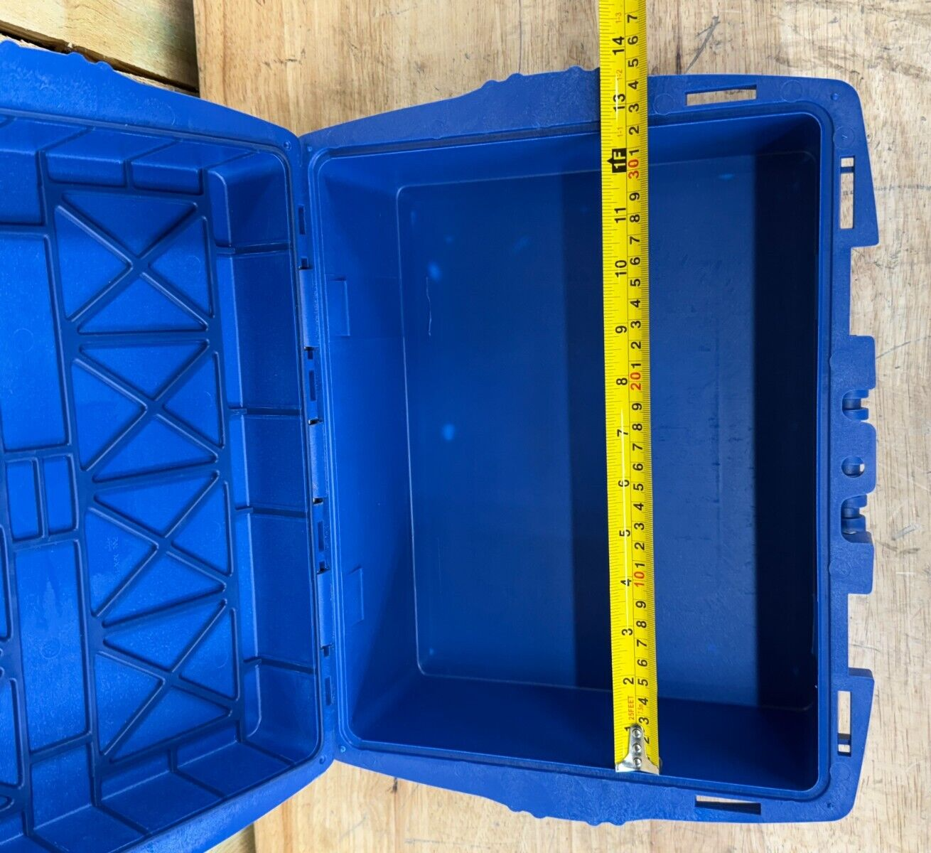 Blue Handheld Surplus Storage Case FlexPax 15.5X11.5X6 Military Grade A/B