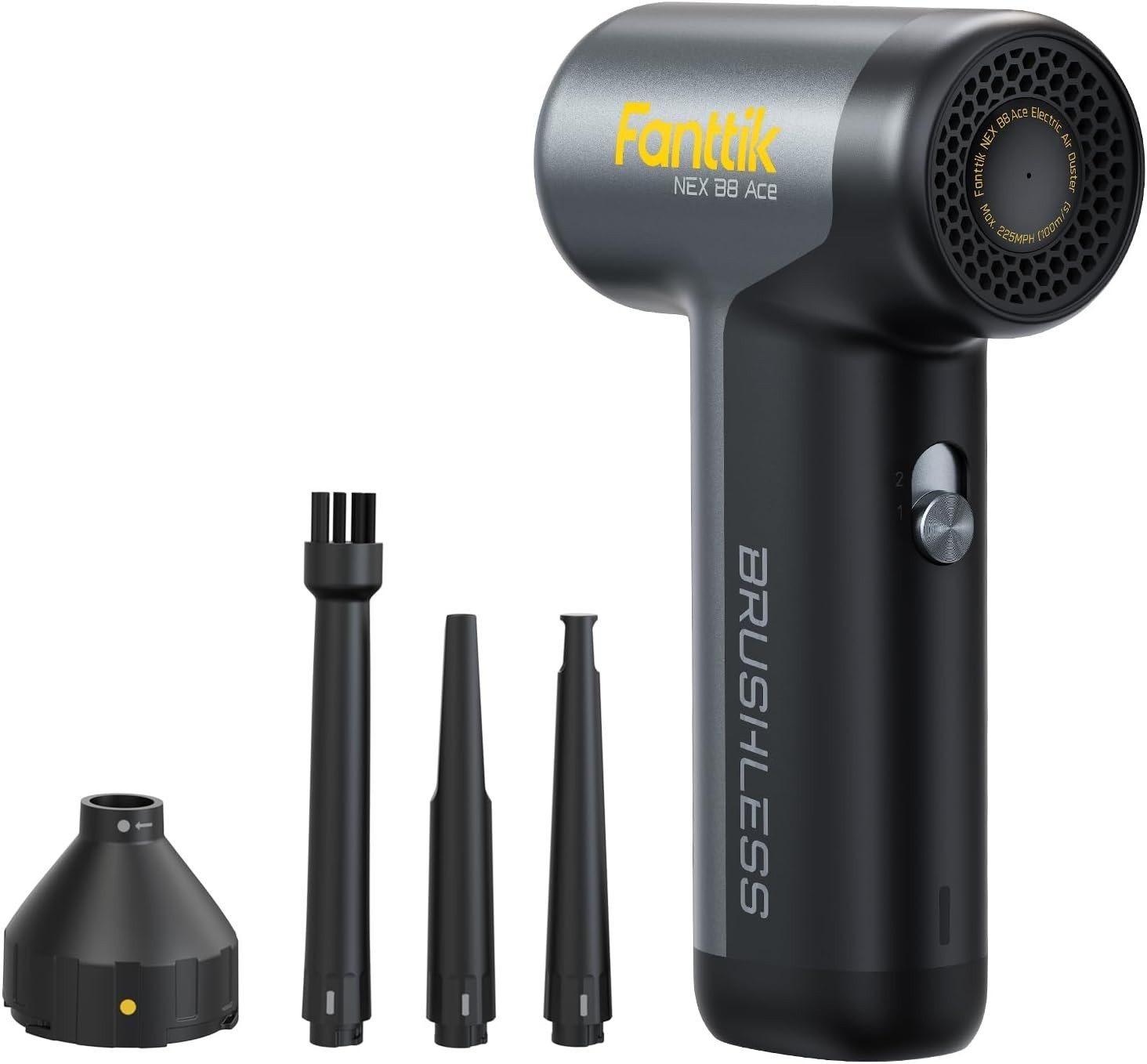 Fanttik B8 Ace Electric Air Duster, Compressed Air Duster, 110000RPM Brushless M