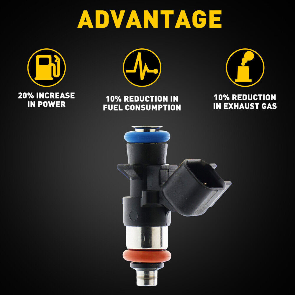 1 Set of 6 Fuel Injectors For Chrysler Dodge Ram Jeep 3.6L 5184085AC 0280158233