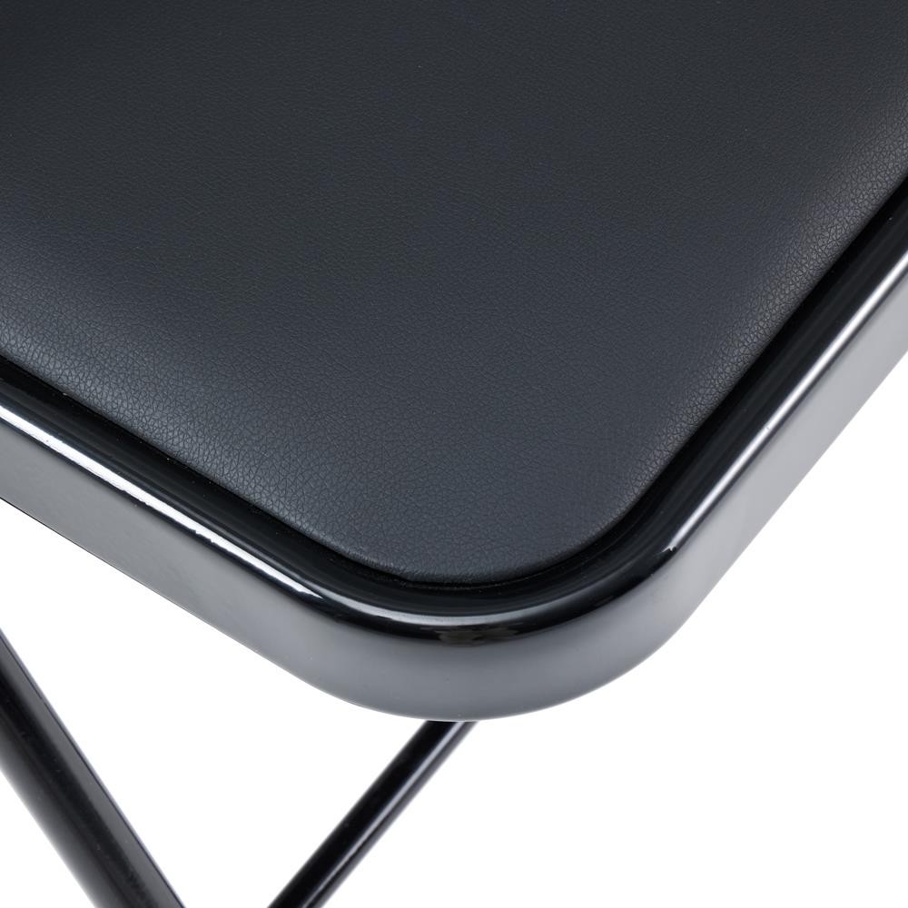 6 Pack Folding Chair Indoor Outdoor Portable Stackable Commercial Seat Black