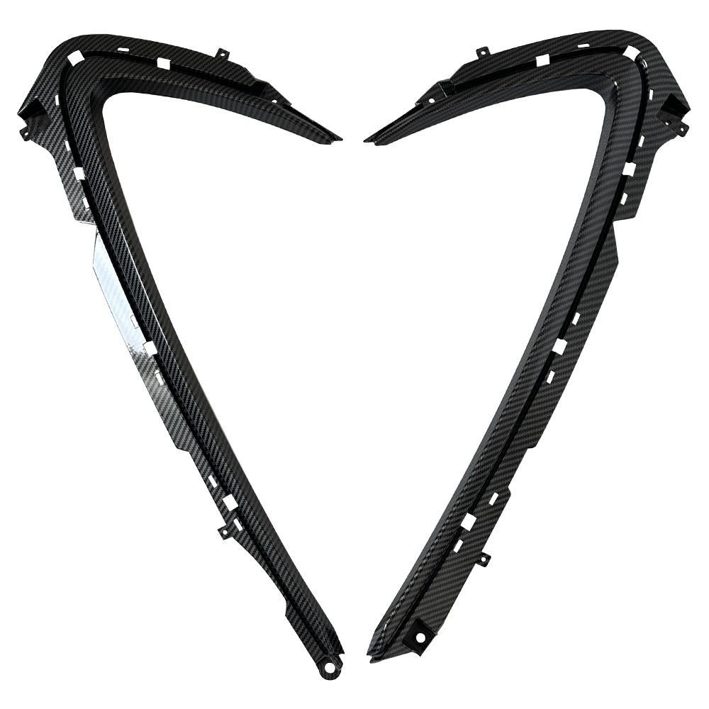 Carbon Fiber Look Side Vents Body Fairing For GSXR 1300 GSX-R GSXR1300 2021-2025