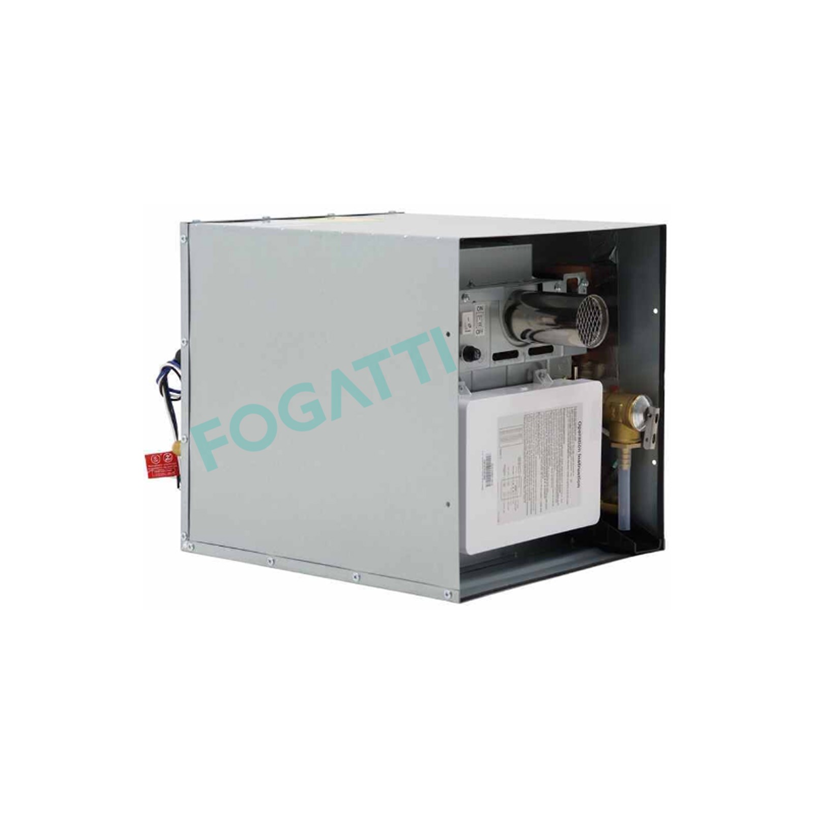 USED-RV Tankless Water Heater 48,000 BTU Propane,3 DOOR Size: 15x18,18x18,15x15