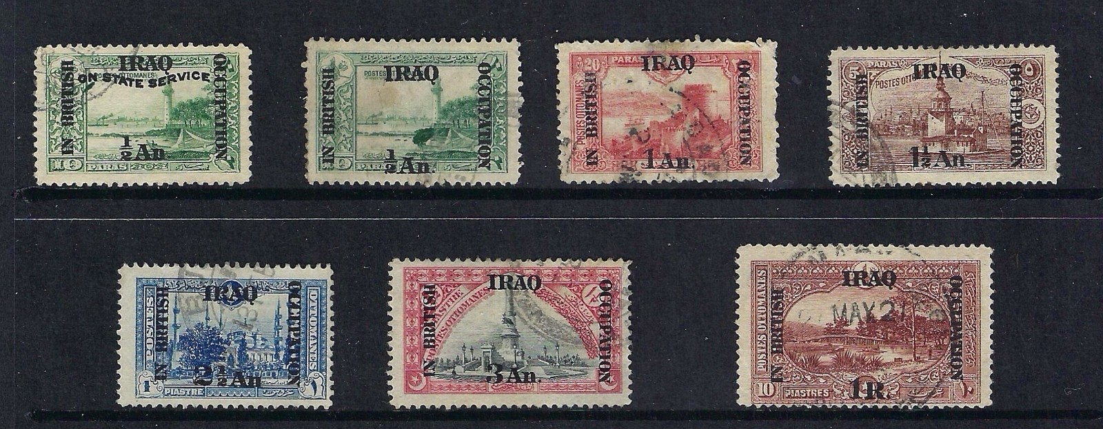 IRAQ - BRITISH OCCUPATION Used Stamps -Nice Selection - Great Value -Take a Look