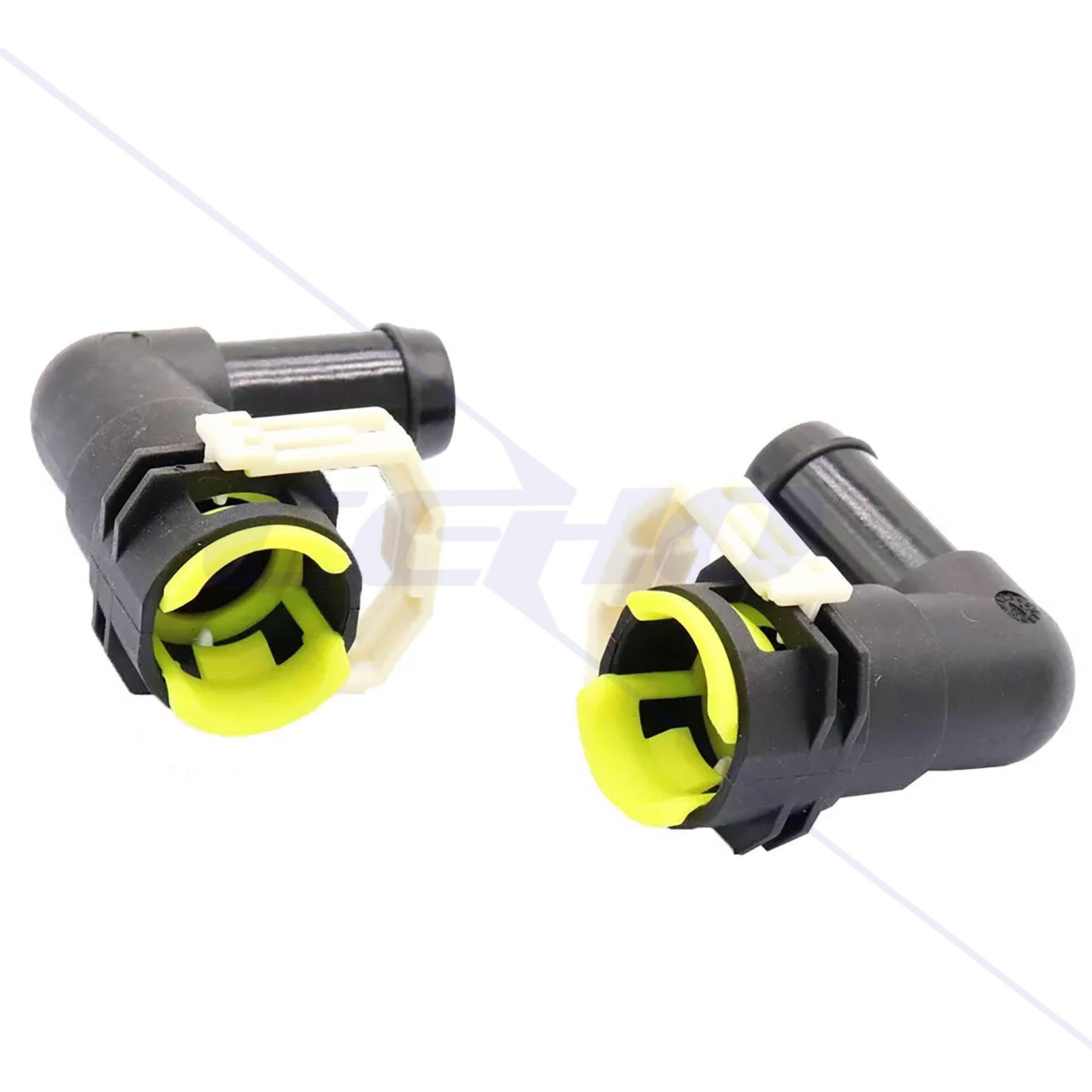 2pcs Heater Pipe Connector For 2007-2013 Mazda 3 CX-7 CX-9 B37F-61-240