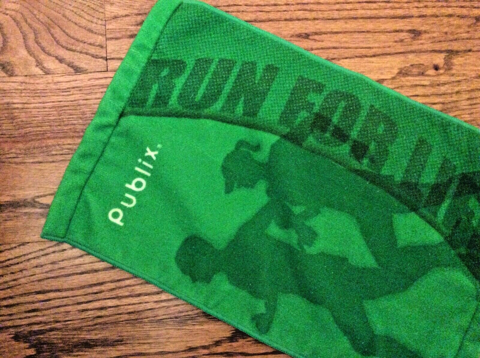 Publix Run for Life marathon race event fitness Gym running face hand towel