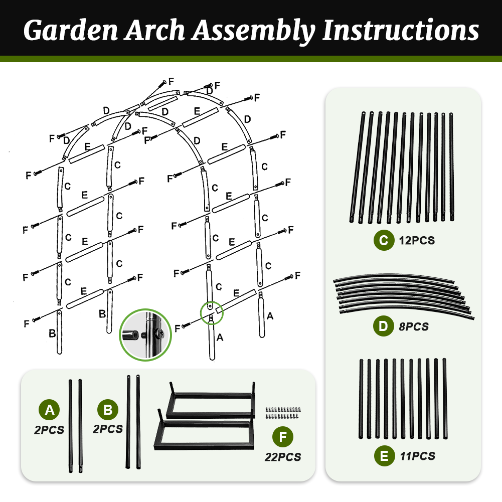 Wedding Arch Metal Garden Arch Garden Arbor Trellis For Climbing Plants