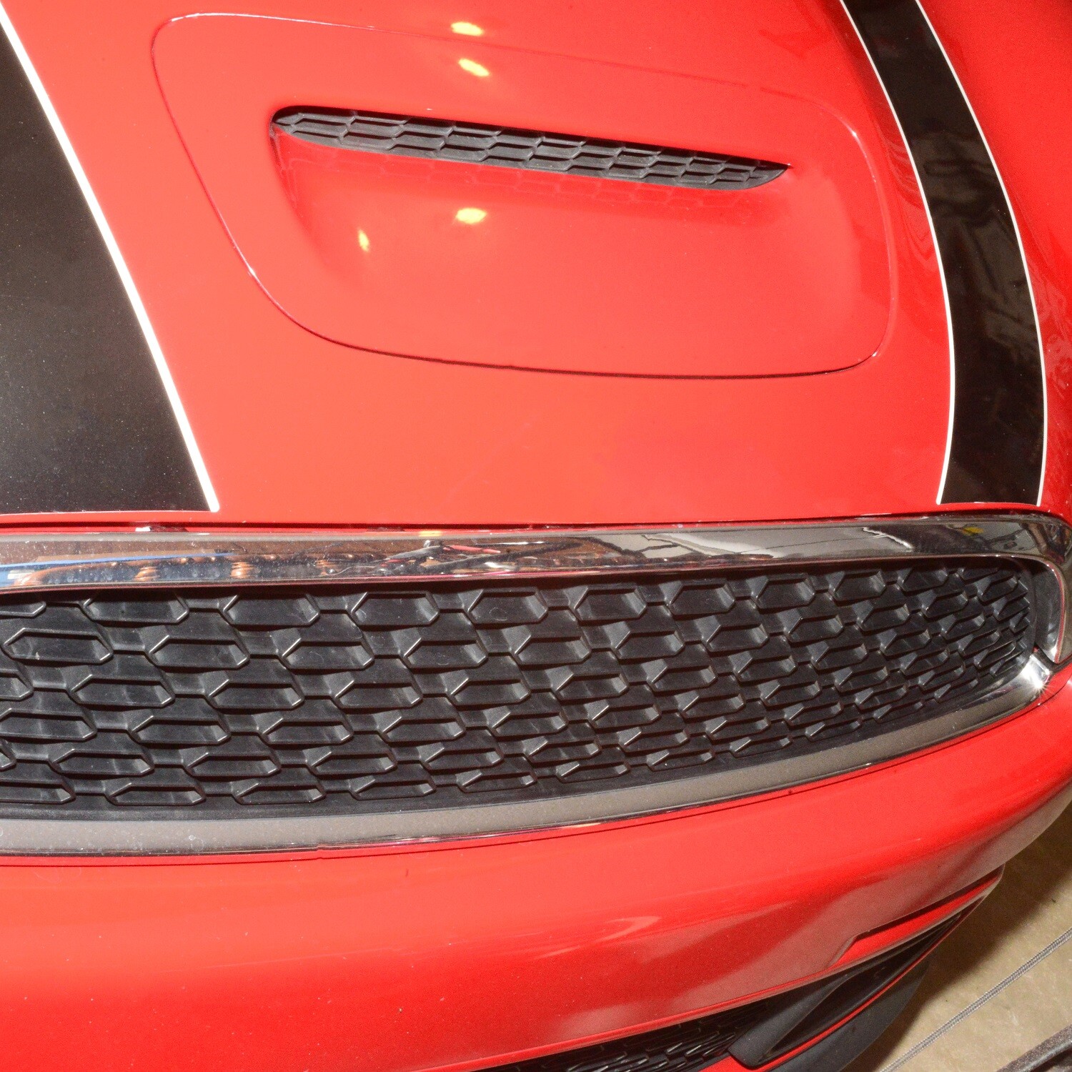 NEW For Mini Cooper 2007-15 ABS Molding Chrome Hood Molding Trim MC1235100 Grill