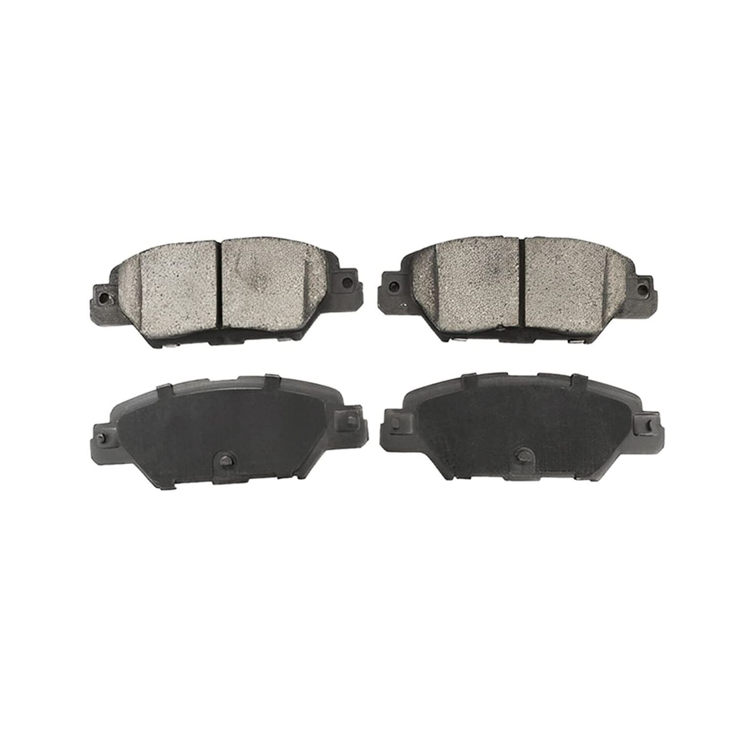 Front & Rear Ceramic Brake Pads w/Hardware for 2016 2017 2018 - 2021 Mazda CX-5