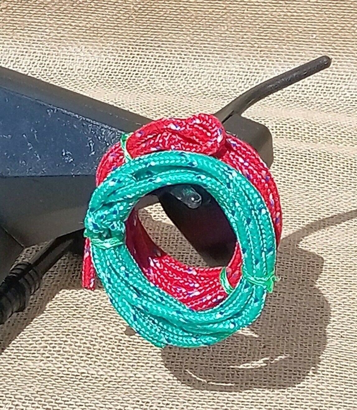 X-SMALL LARIAT LASSO PRACTICE ROPE~ for Table Top "Original Cowboy Toy"