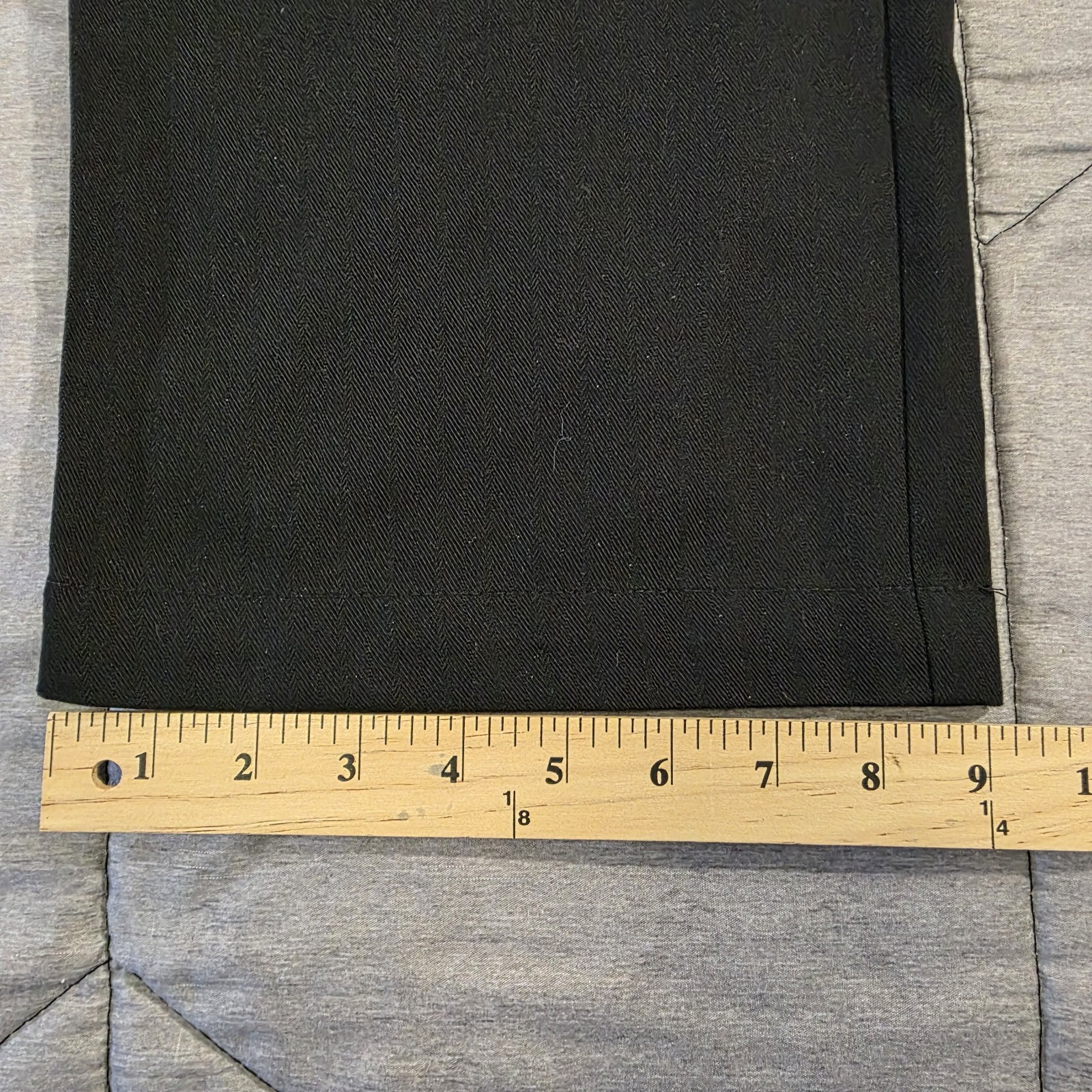 Chef Works Professional Series Chef Pants Mens Small Black Stretch PSER-BLK-S