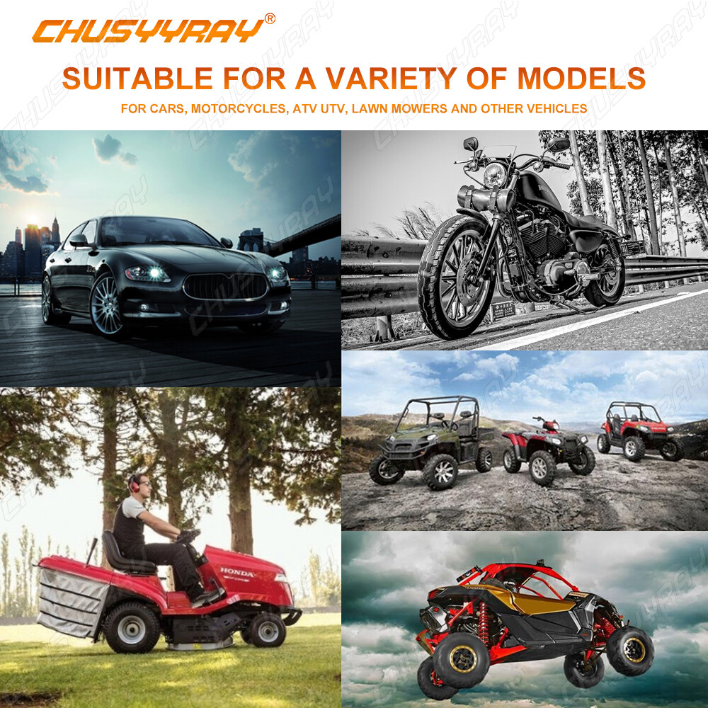 For Suzuki LTZ 400 Z400 QUADSPORT 2003–08 LED HeadLight Bulbs Pair White H6M