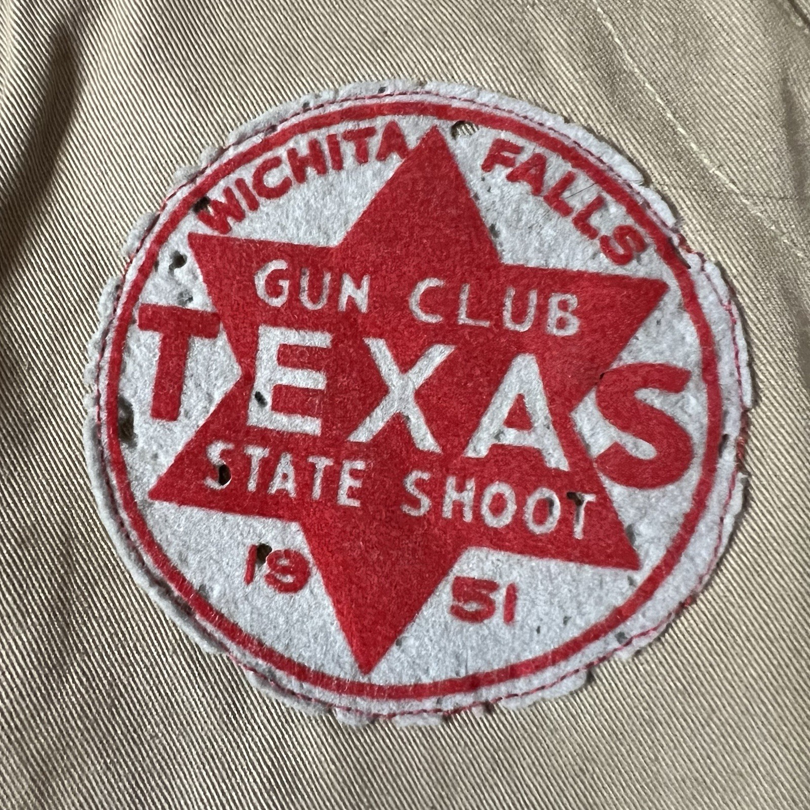 Vintage 1940's Utica Duxbak Shooting Hunting Fishing Game Canvas Vest w/ Patches