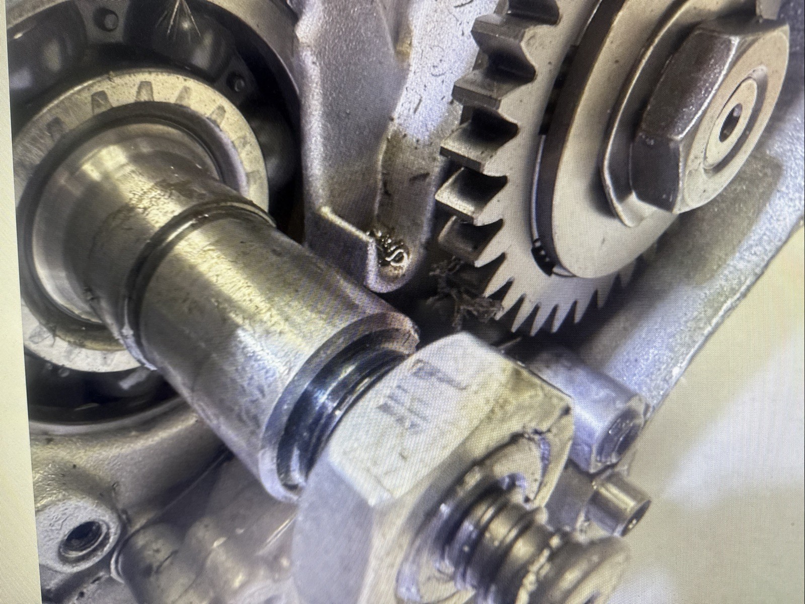 E1-2 Bottom Engine Motor Crankshaft 08 Yamaha Raptor 250 Atv YFM R Free Us Ship