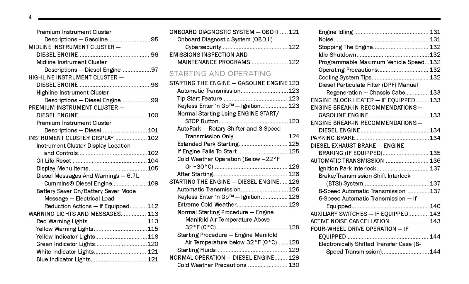 2024 Dodge Ram 2500 3500 Owners Manual User Guide Reference Book PRINTED