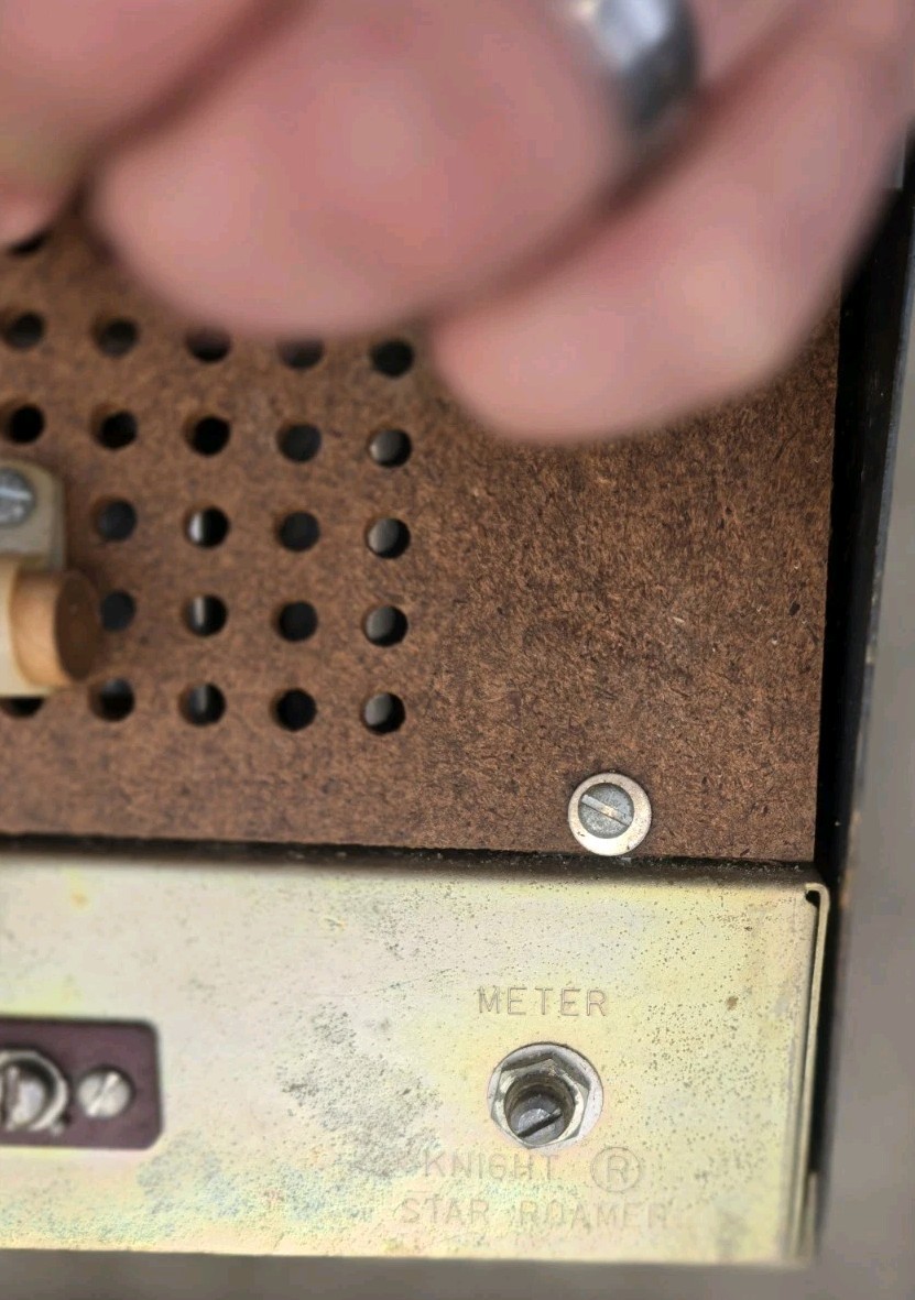 Knight Star Roamer Shortwave Receiver Allied Radio Tested Working